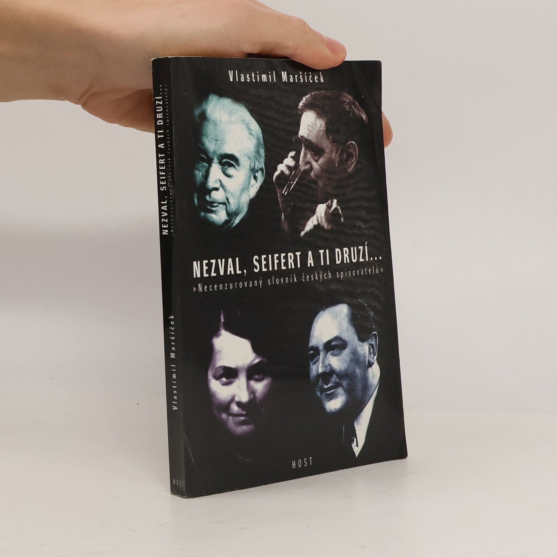 Vlastimil Maršíček Nezval, Seifert a ti druzí...necenzurovaný slovník českých spisovatelů