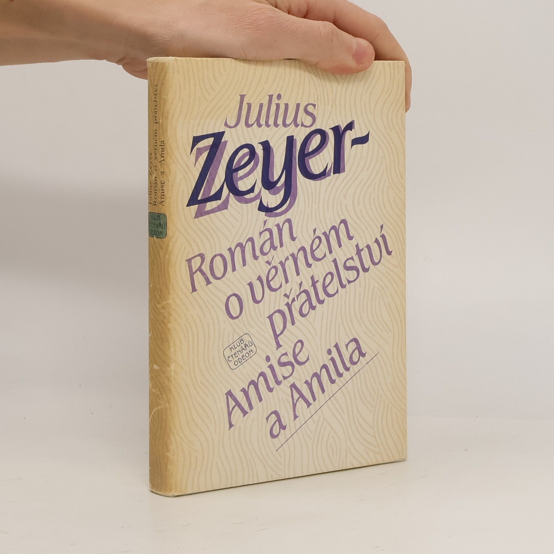 Julius Zeyer Román o věrném přátelství Amise a Amila
