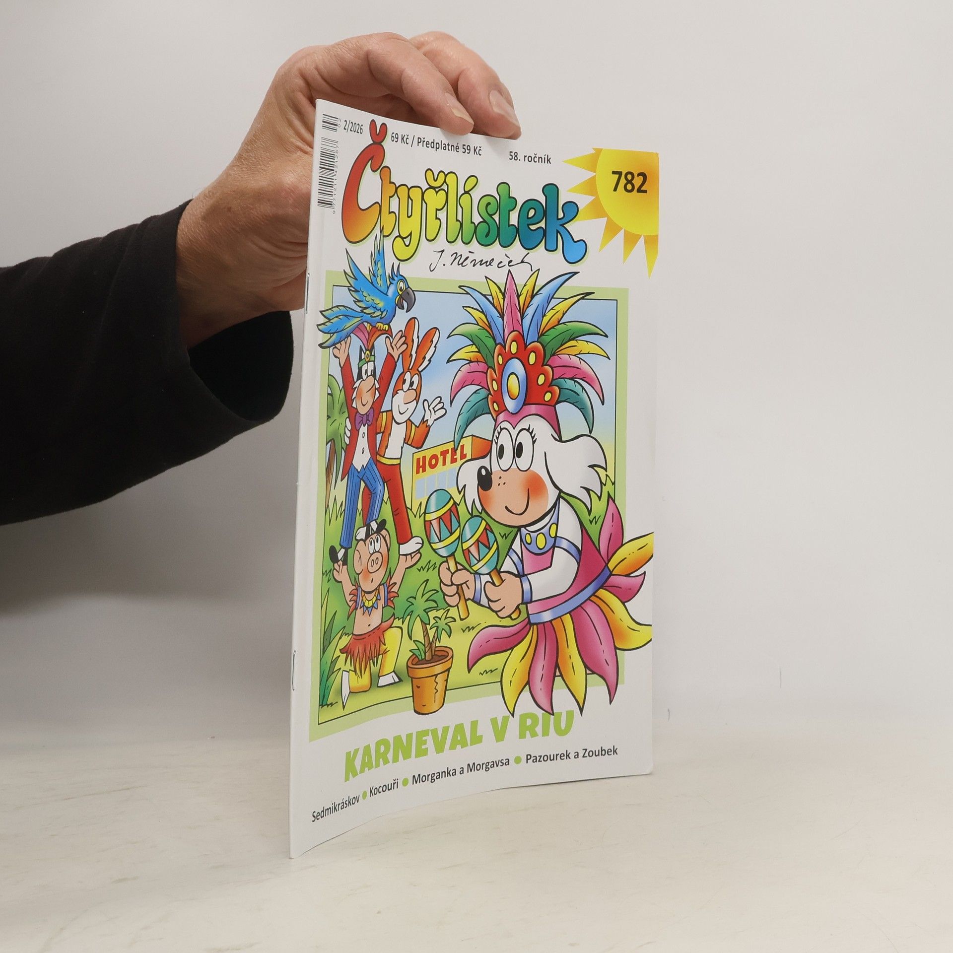 Various authors Čtyřlístek 782