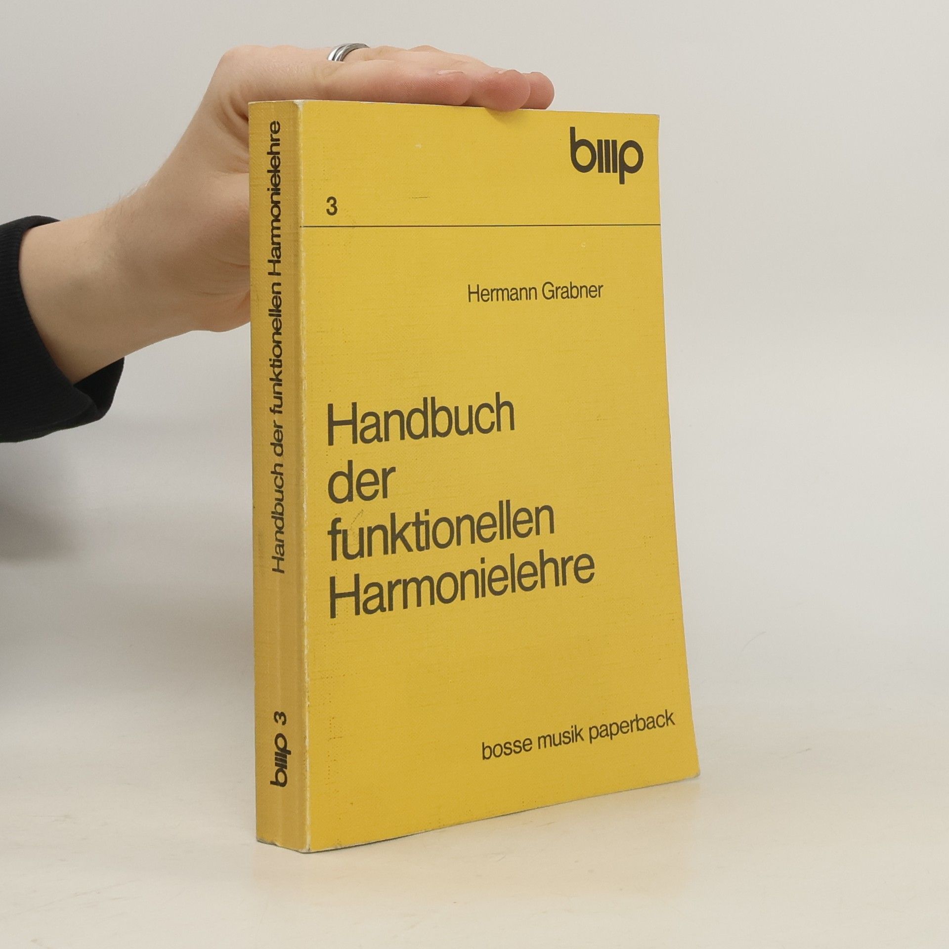 Hermann Grabner Handbuch der funktionellen Harmonielehre