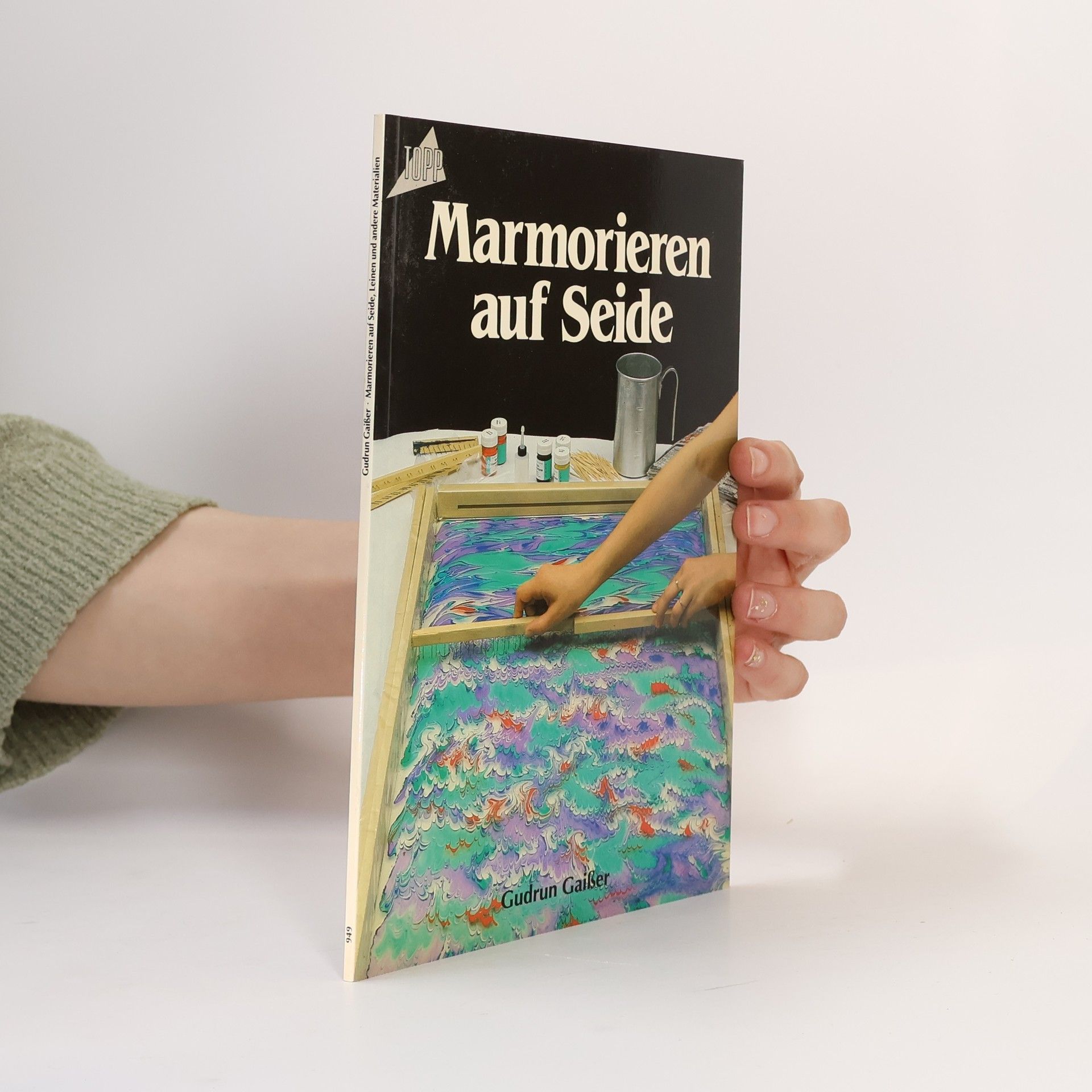 Gudrun Gaisser Marmorieren auf Seide, Leinen und andere Gewebe