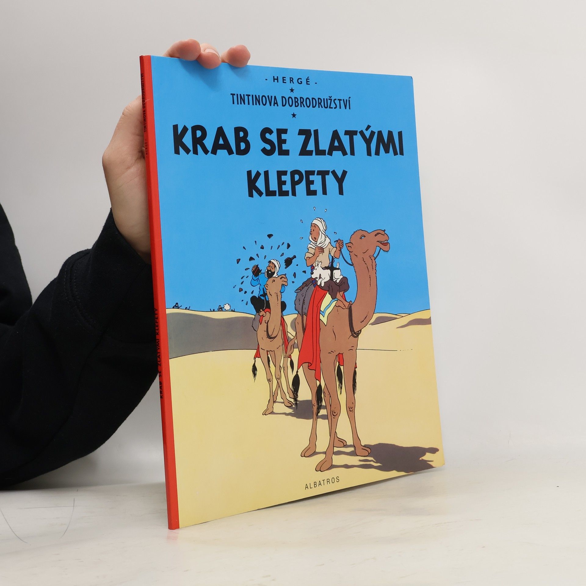 Hergé Krab se zlatými klepety