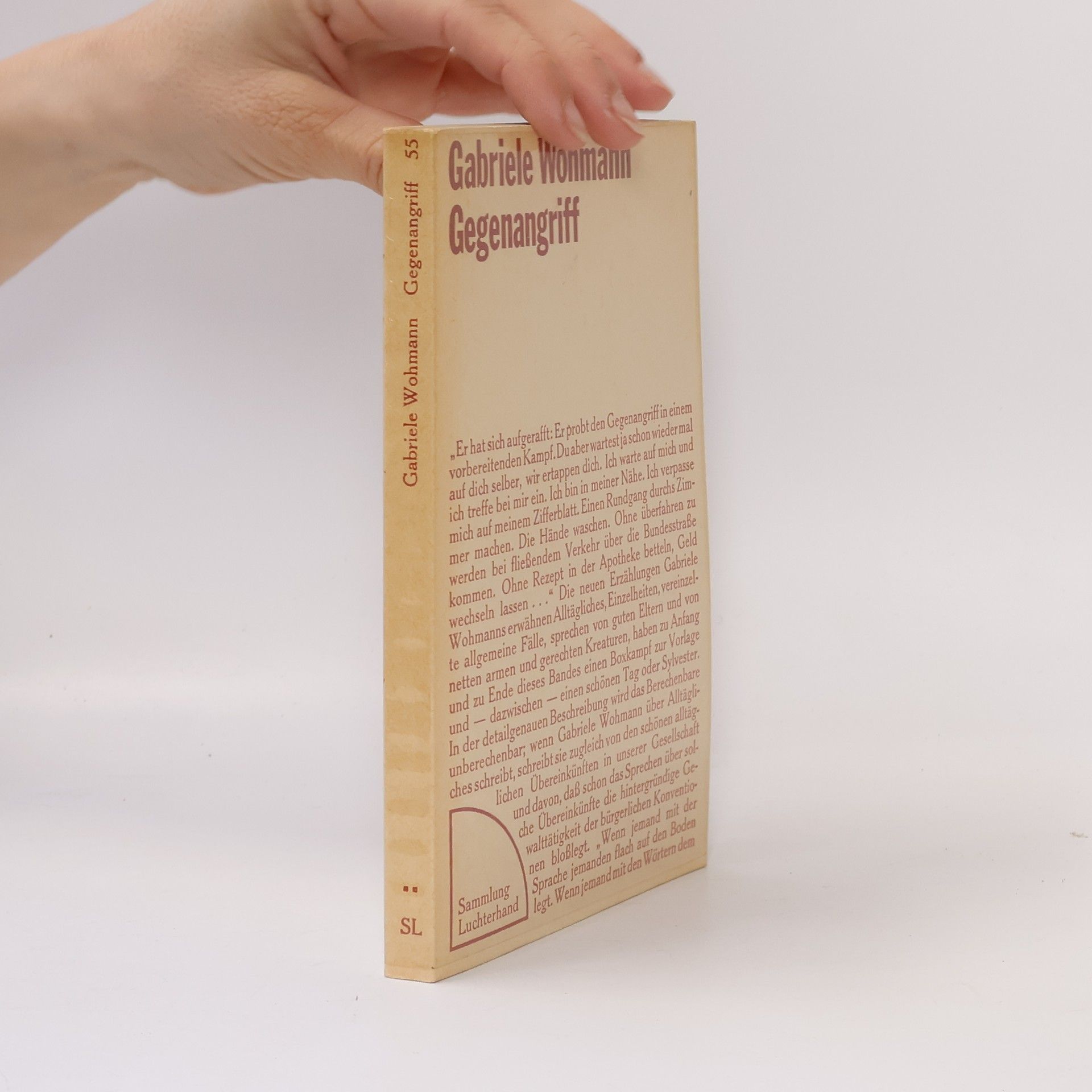 Gabriele Wohmann Gegenangriff