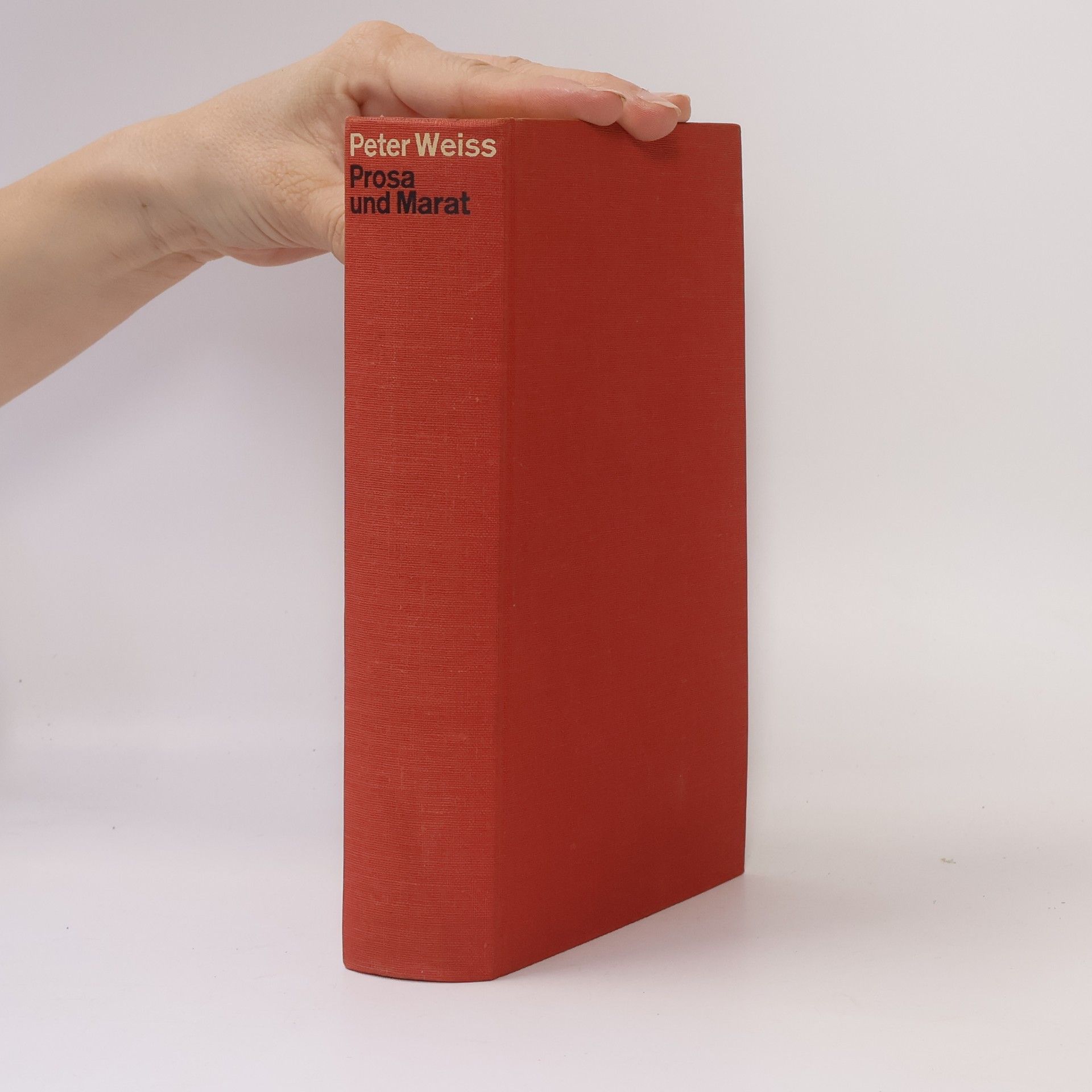 Peter Weiss Prosa und Marat