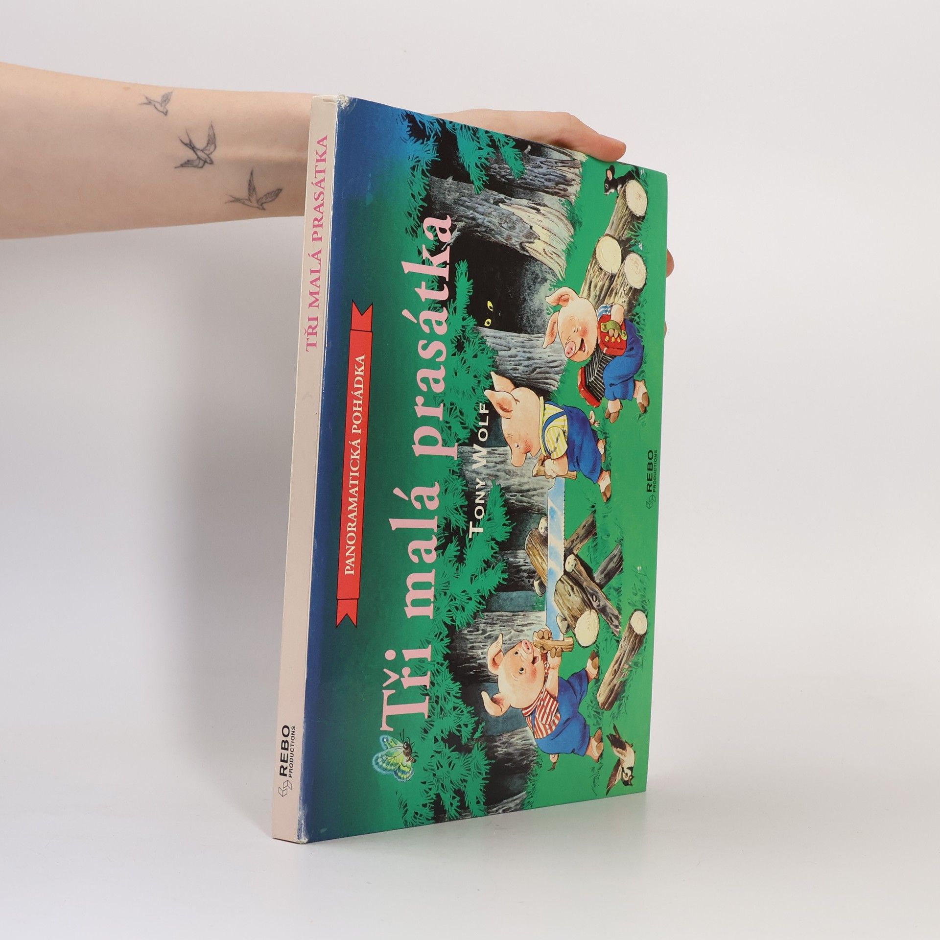 Tony Wolf Tři malá prasátka (pop-up leporelo)