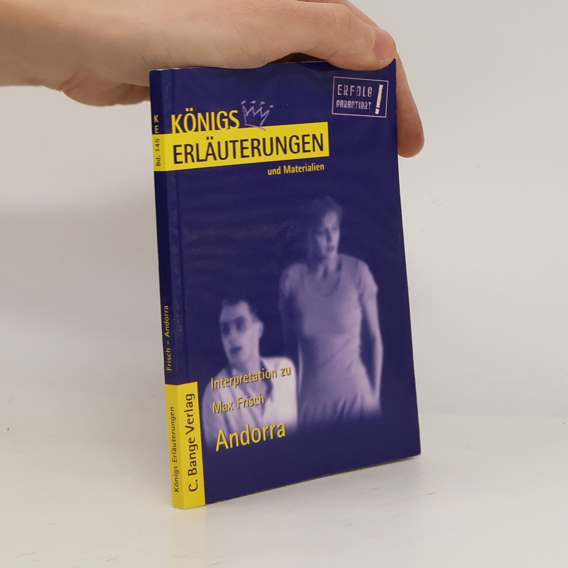 Bernd Matzkowski Erläuterungen zu Max Frisch, Andorra