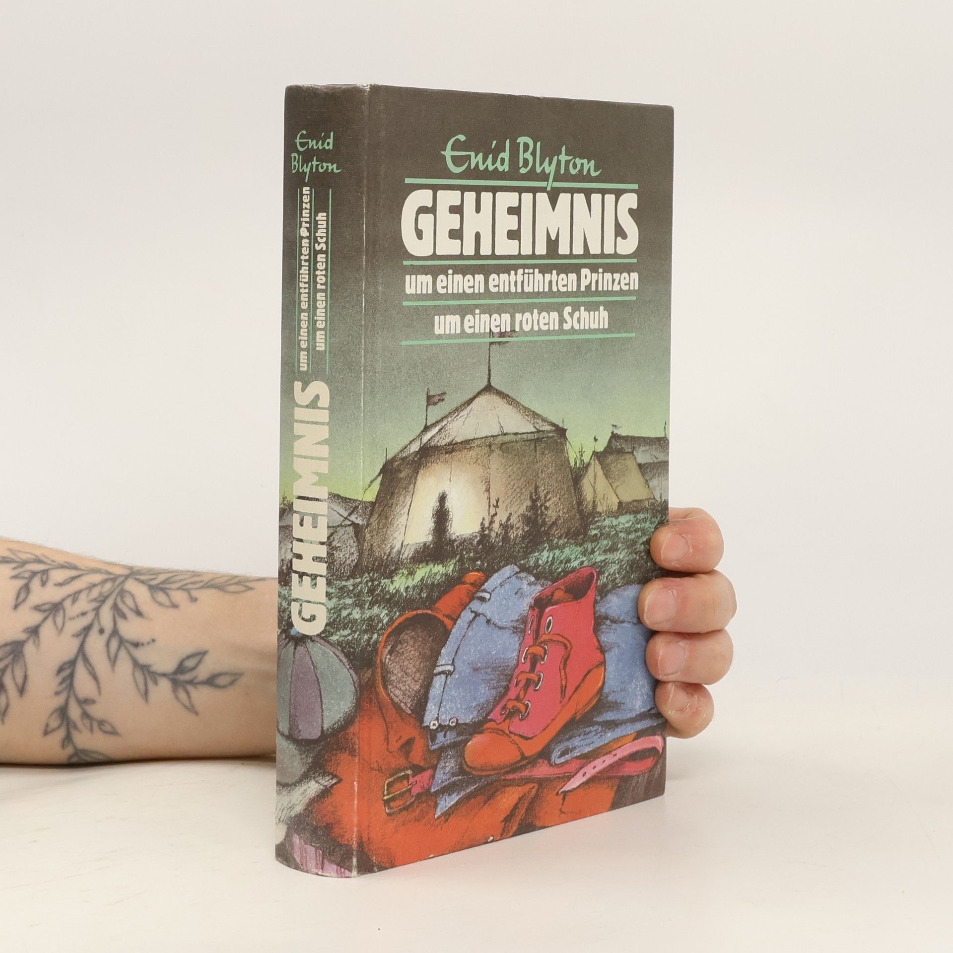 Enid Blyton Geheimnis um einen entführten Prinzen um einen roten Schuh
