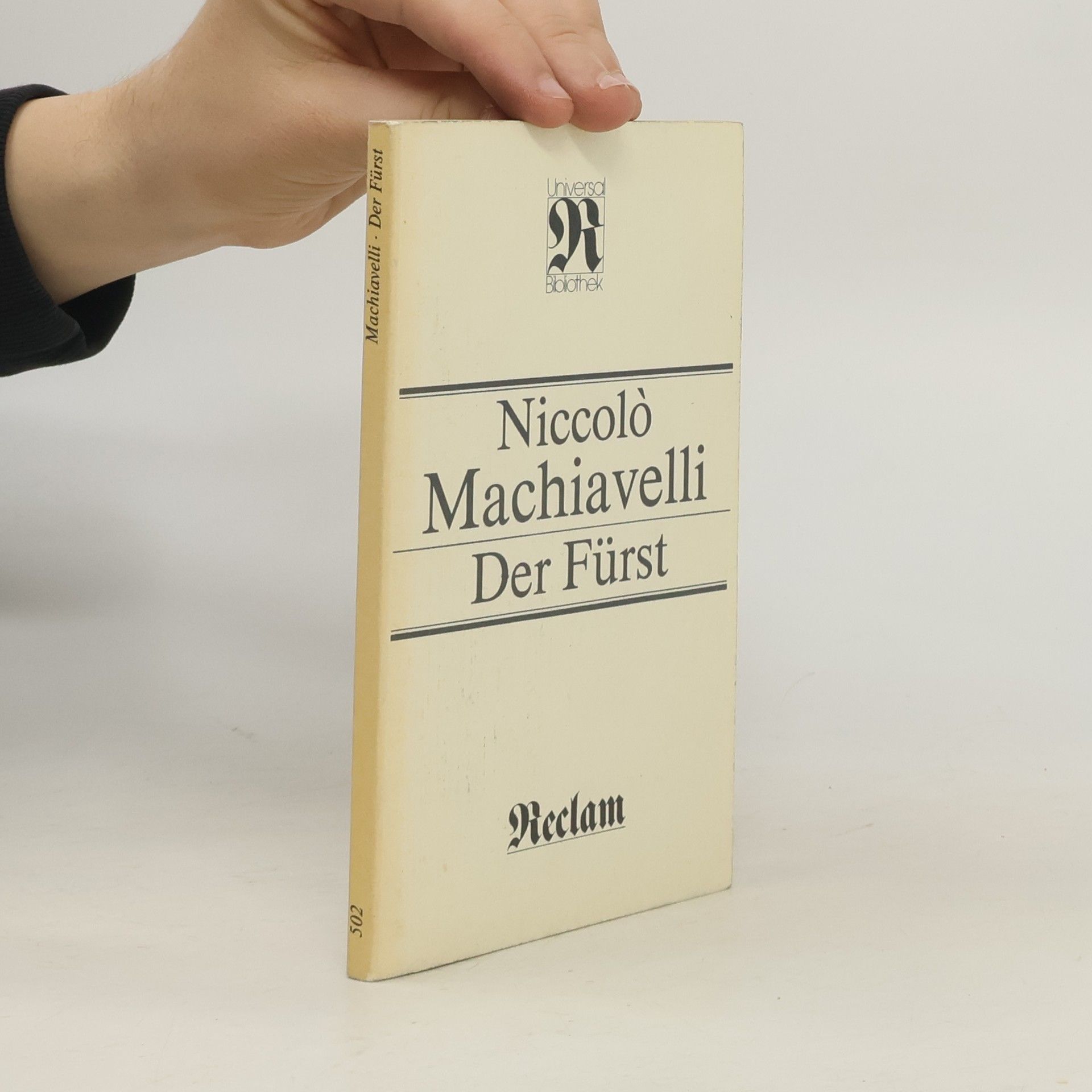Niccolò Machiavelli Der Fürst