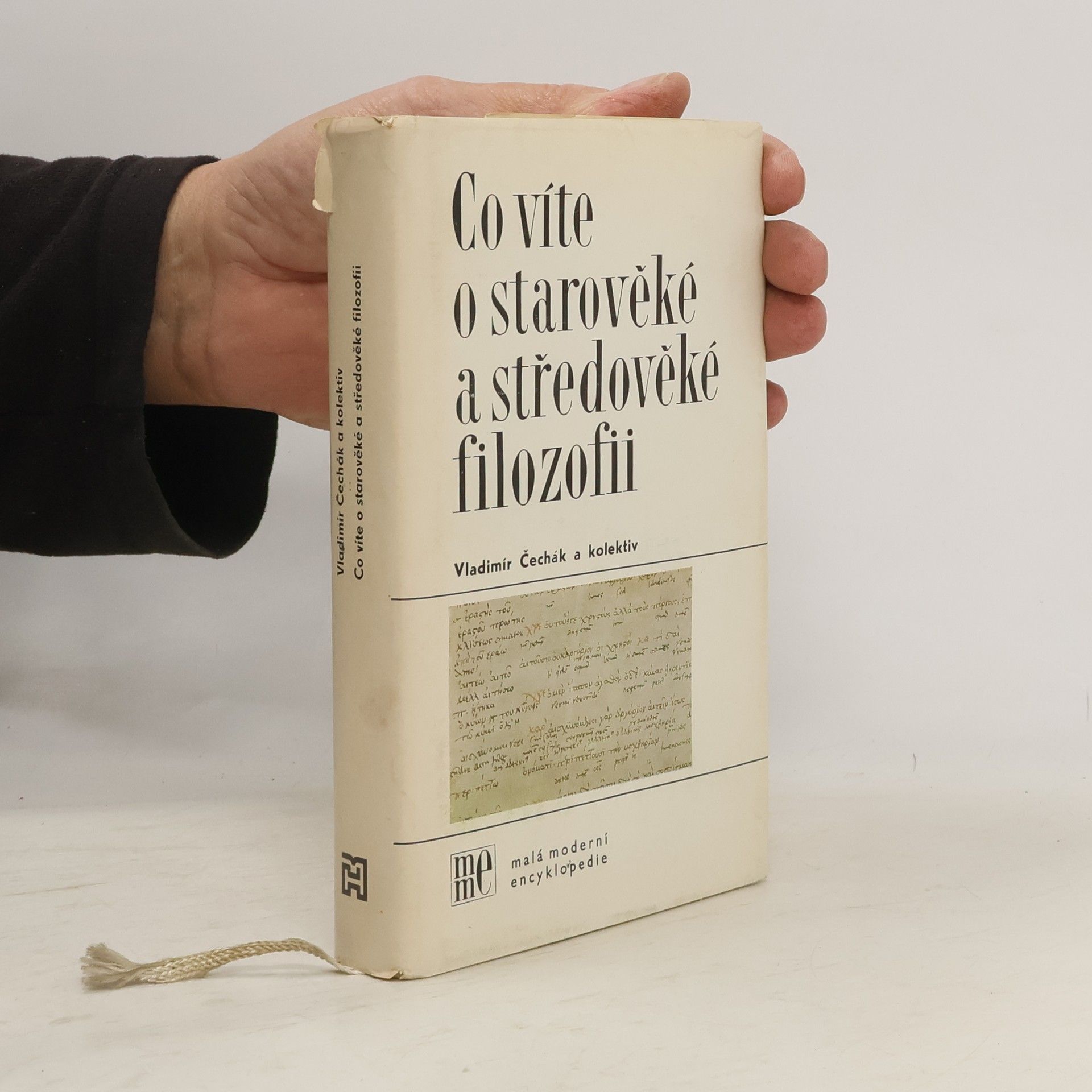 Vladimír Čechák Co víte o starověké a středověké filozofii