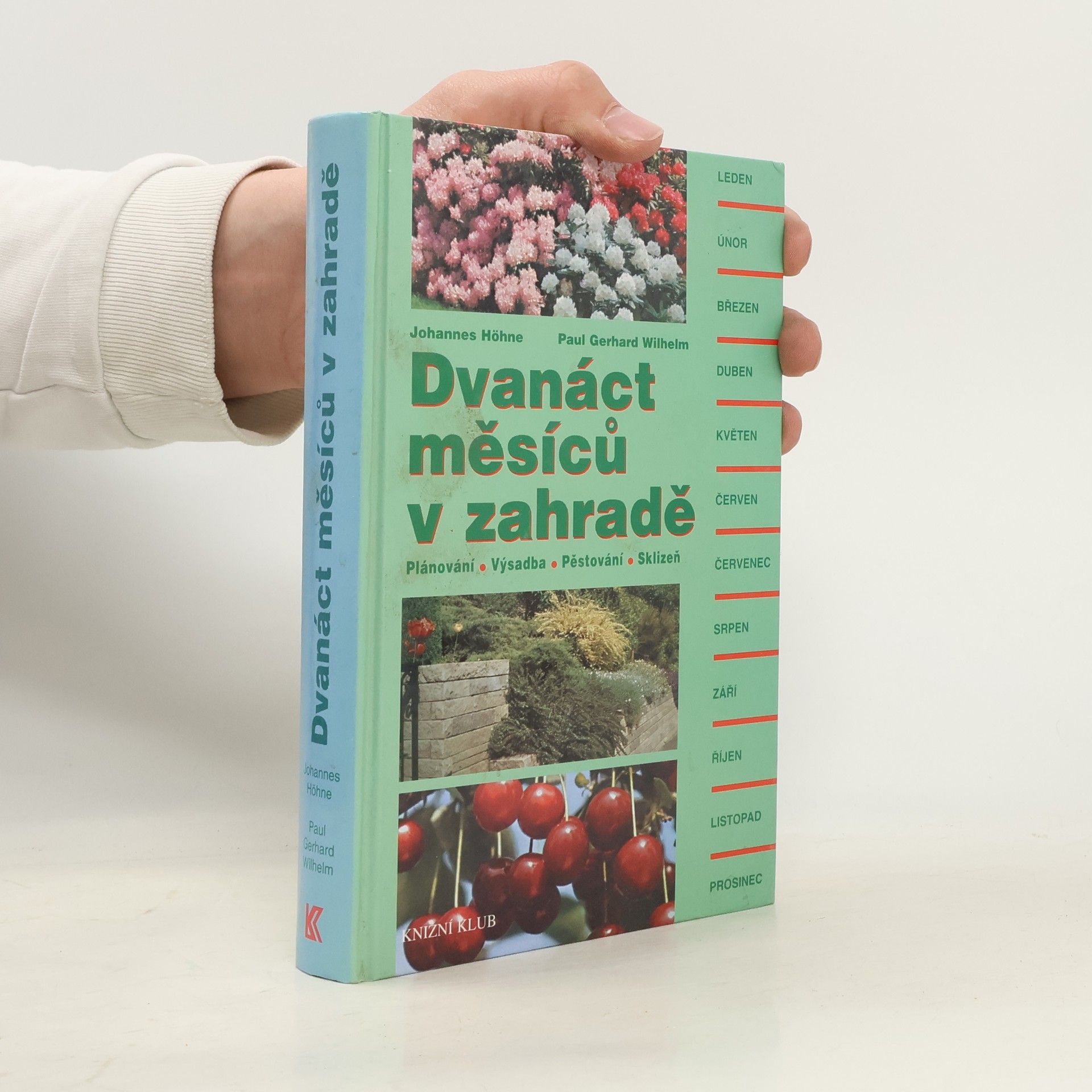 Johannes Höhne Dvanáct měsíců v zahradě : plánování, výsadba, pěstování, sklizeň