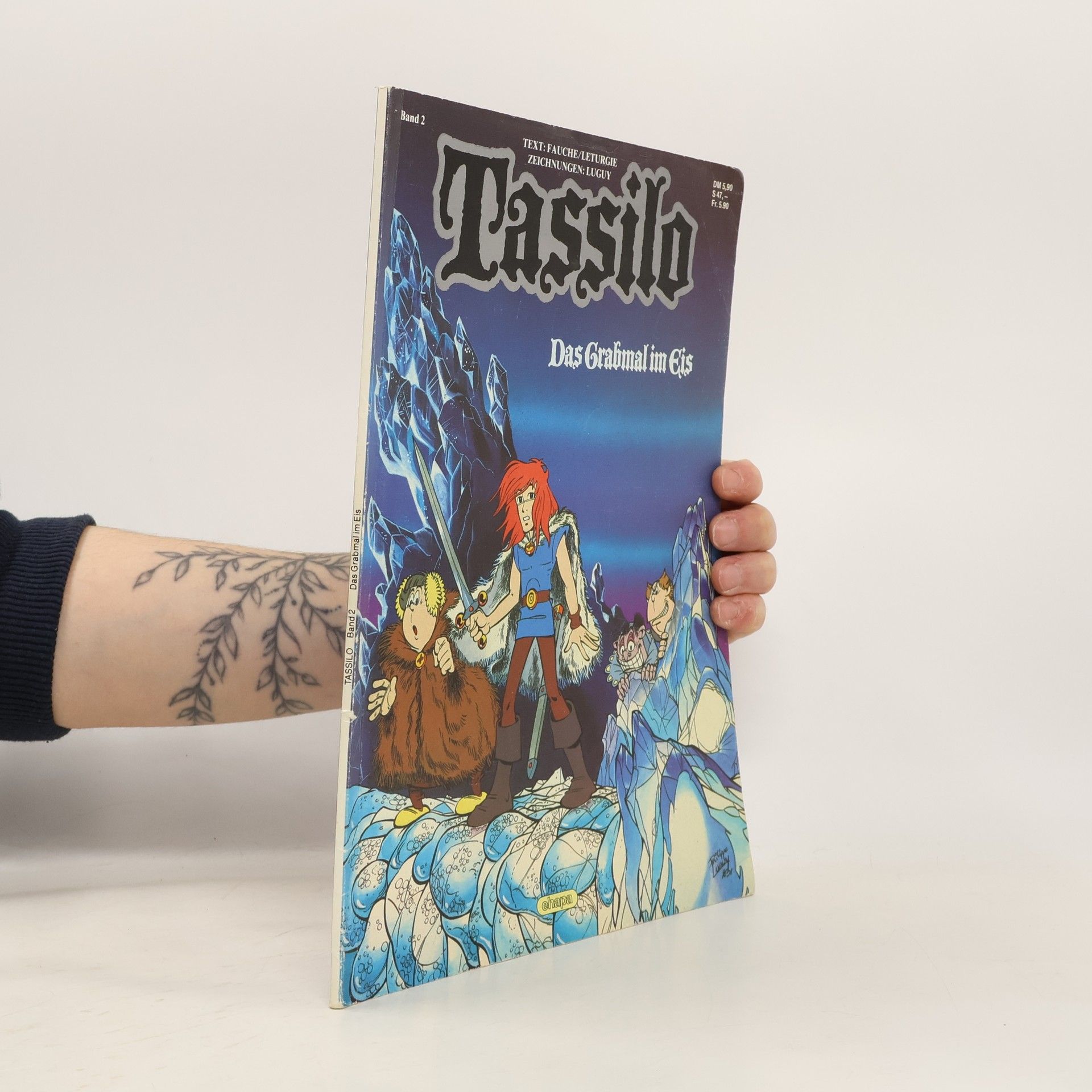 Philippe Luguy Tassilo 2. Das Grabmal im Eis