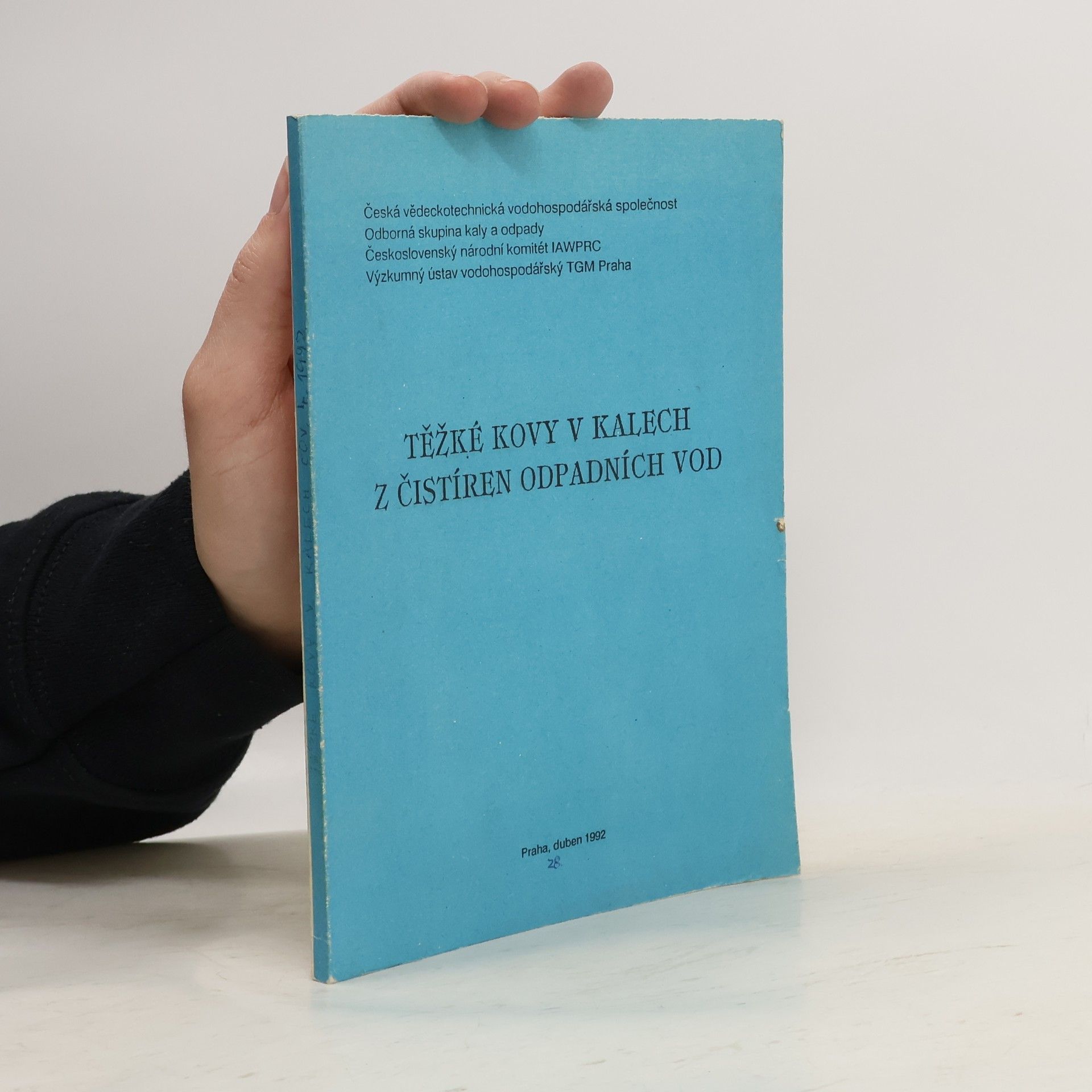 Kolektiv autorů Těžké kovy v kalech z čistíren odpadních vod