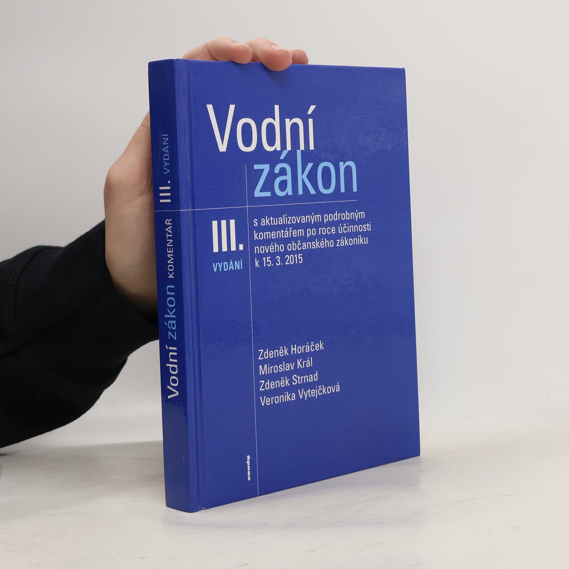 Zdeněk Horáček Vodní zákon III. vydání