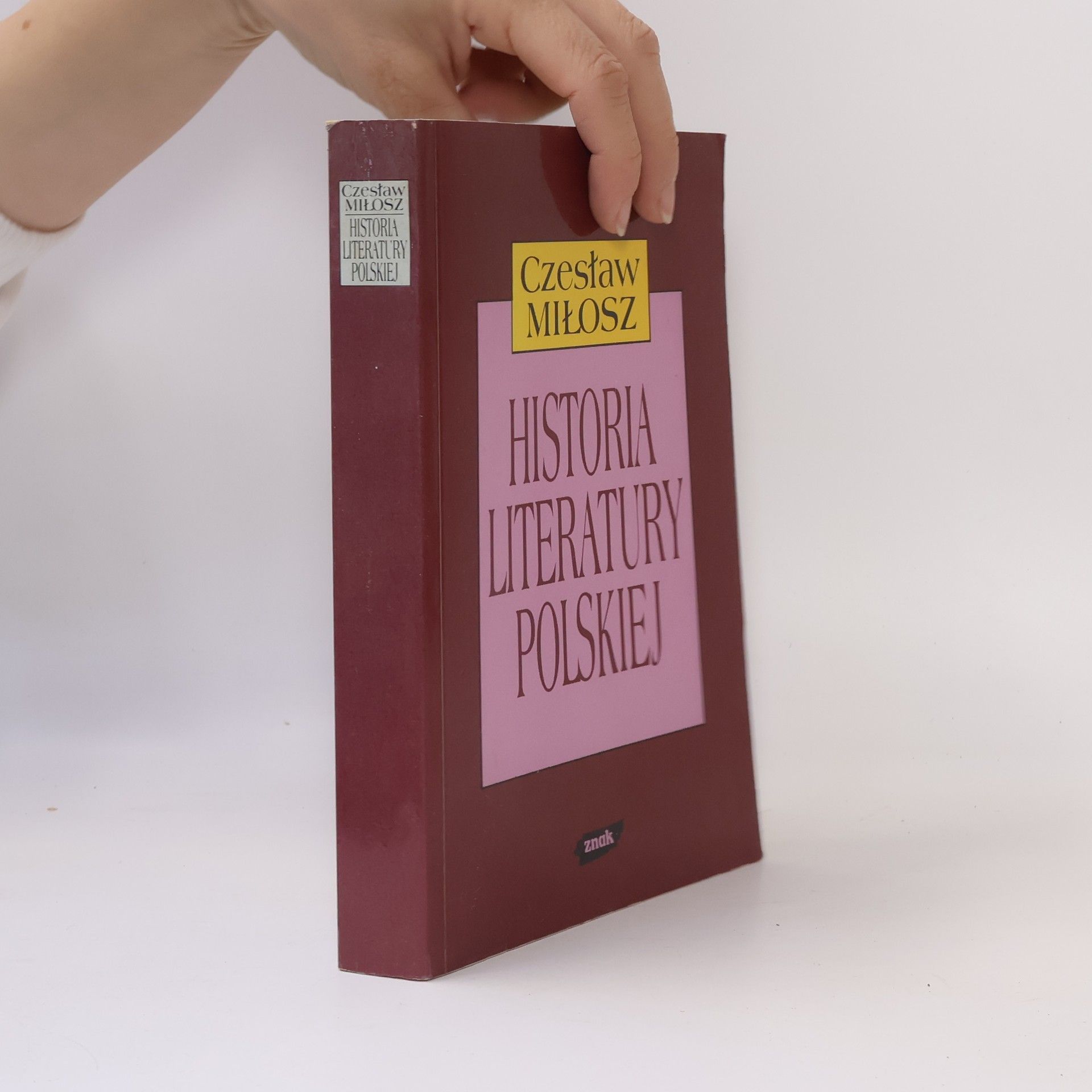 Czesław Miłosz Historia literatury polskiej do roku 1939