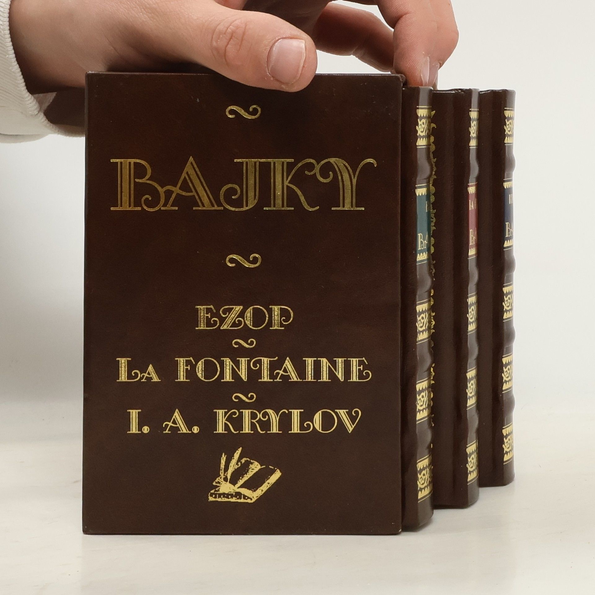 Jean De La Fointaine Komplet 3ks Bajky