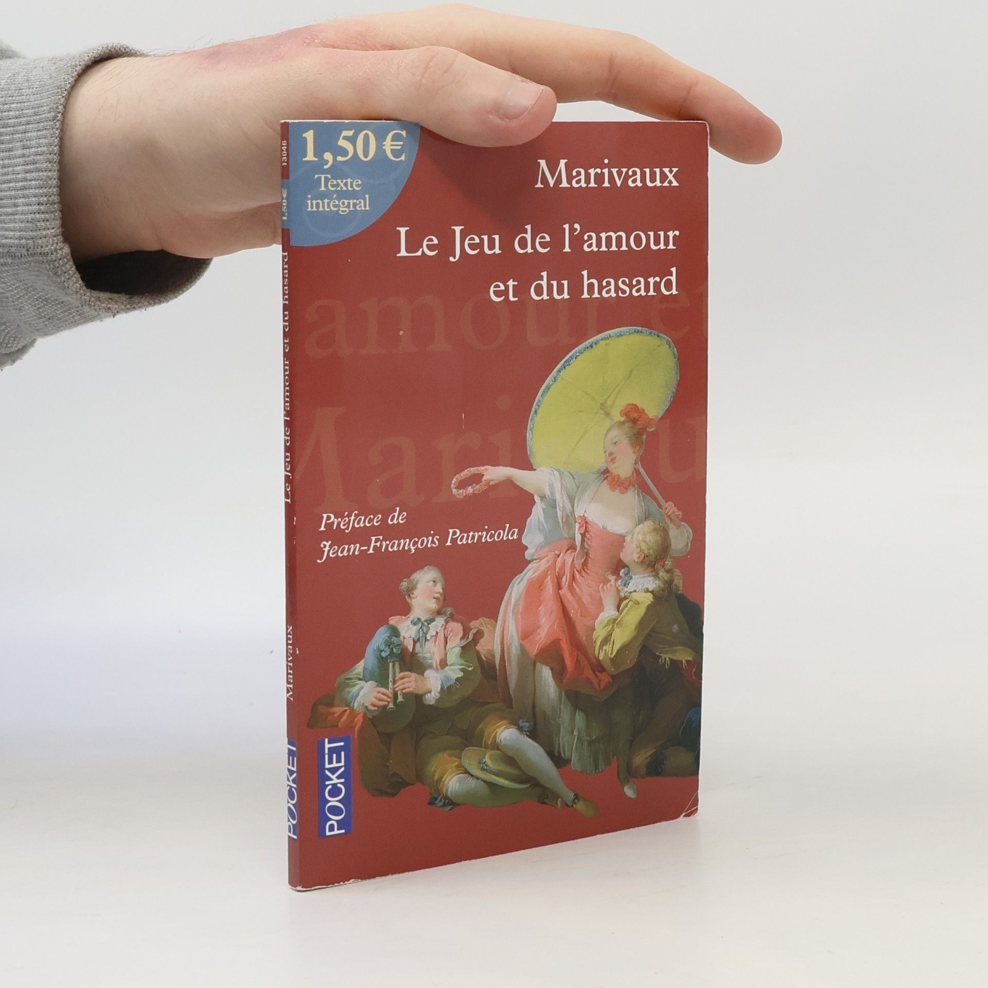 Pierre Carlet de Chamblain de Marivaux Pocket: Le Jeu de l'amour et du hasard