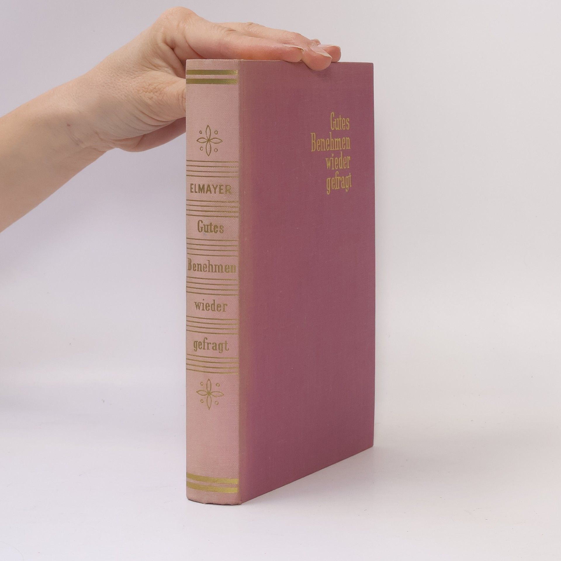 Willy Elmayer Gutes Benehmen wieder gefragt