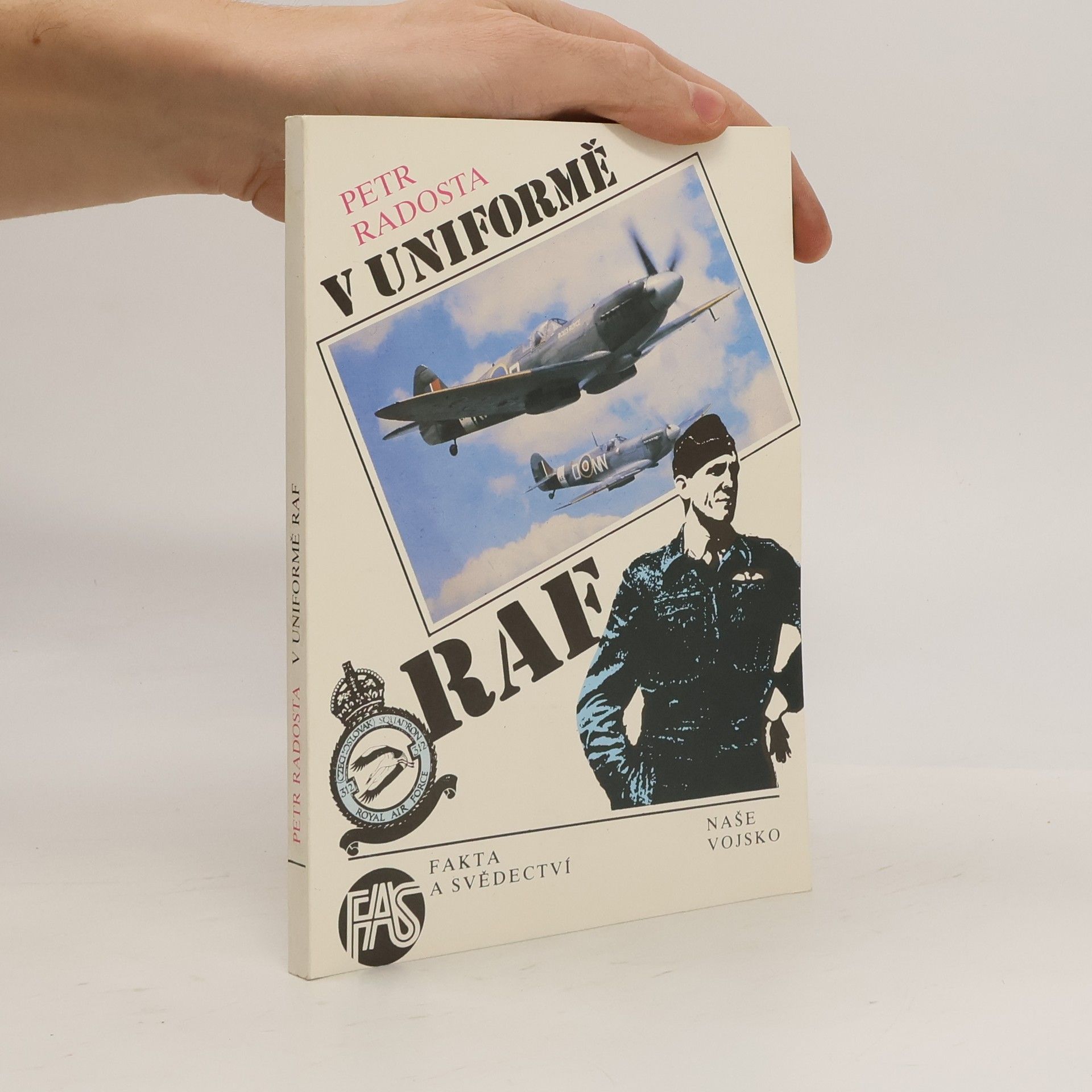Petr Radosta V uniformě RAF