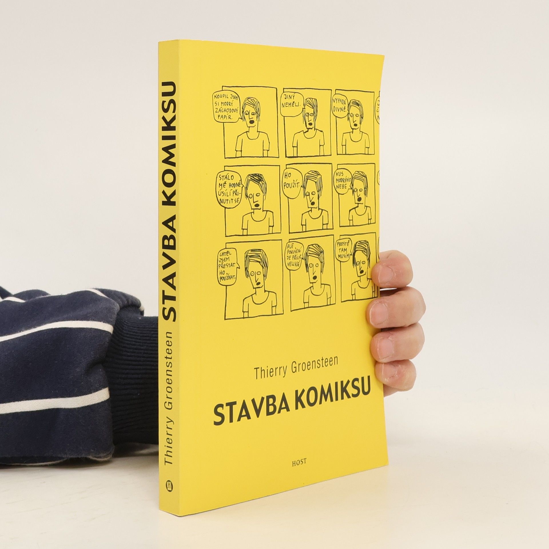 Thierry Groensteen Stavba komiksu