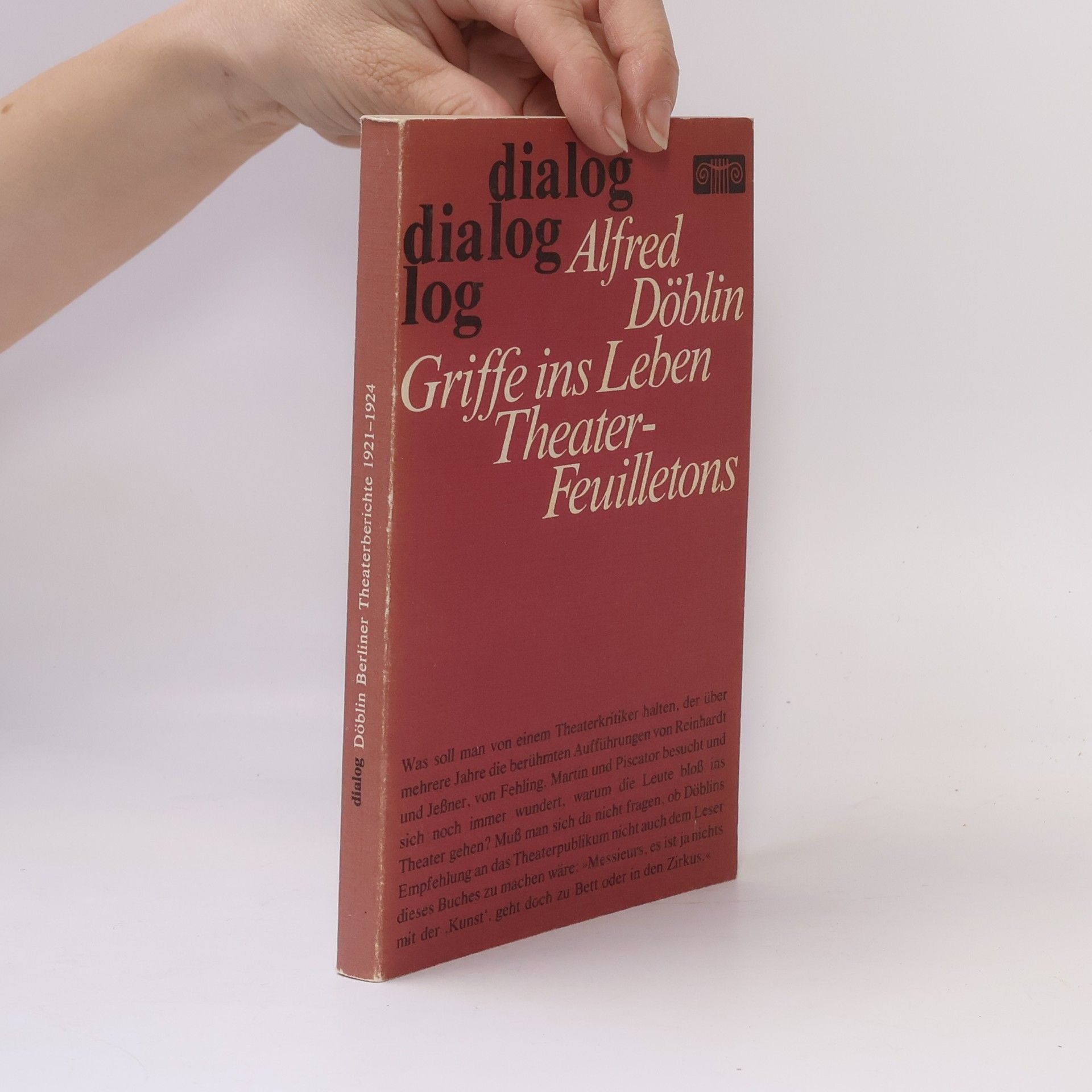 Alfred Döblin Griffe ins Leben