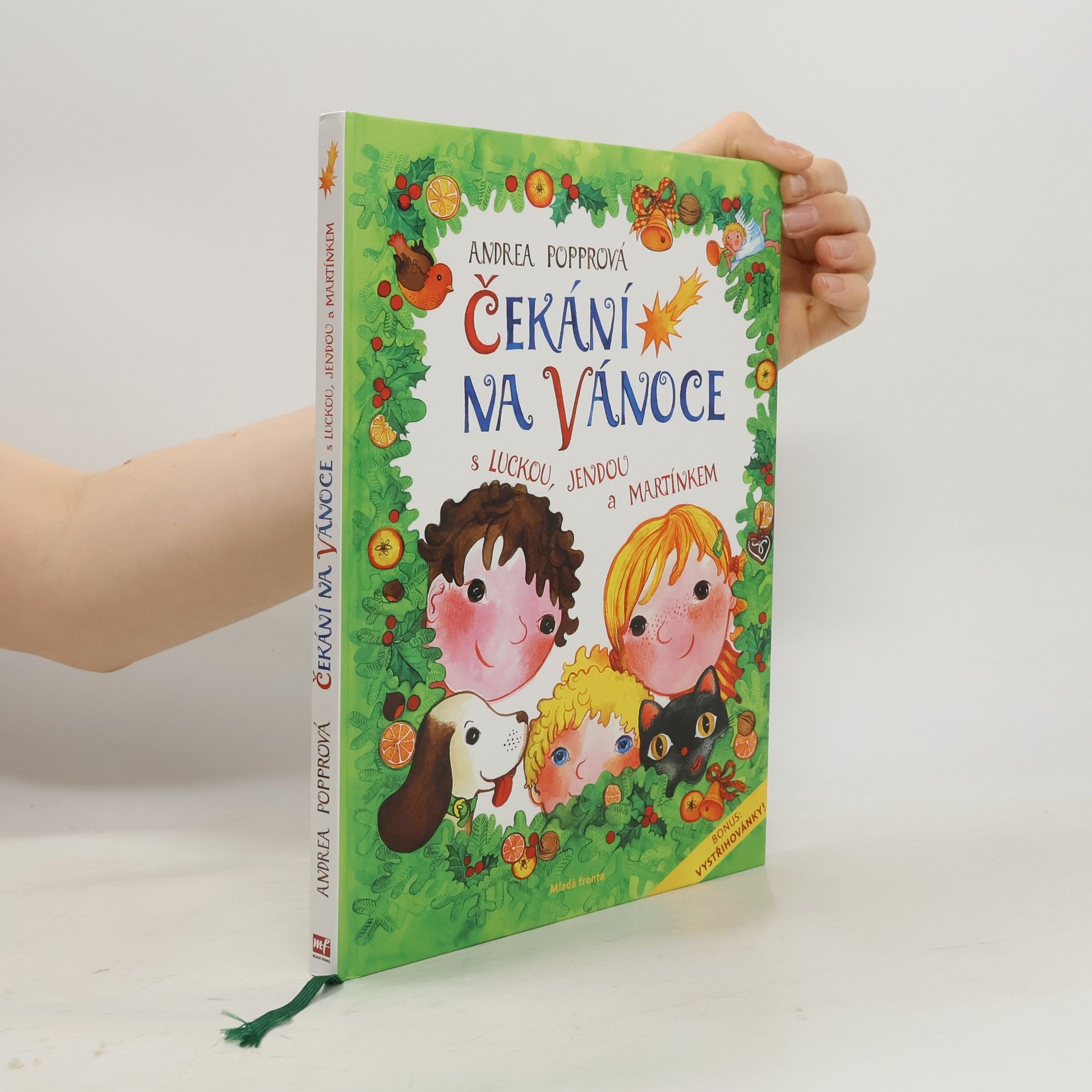 Andrea Popprová Čekání na Vánoce s Luckou, Jendou a Martínkem