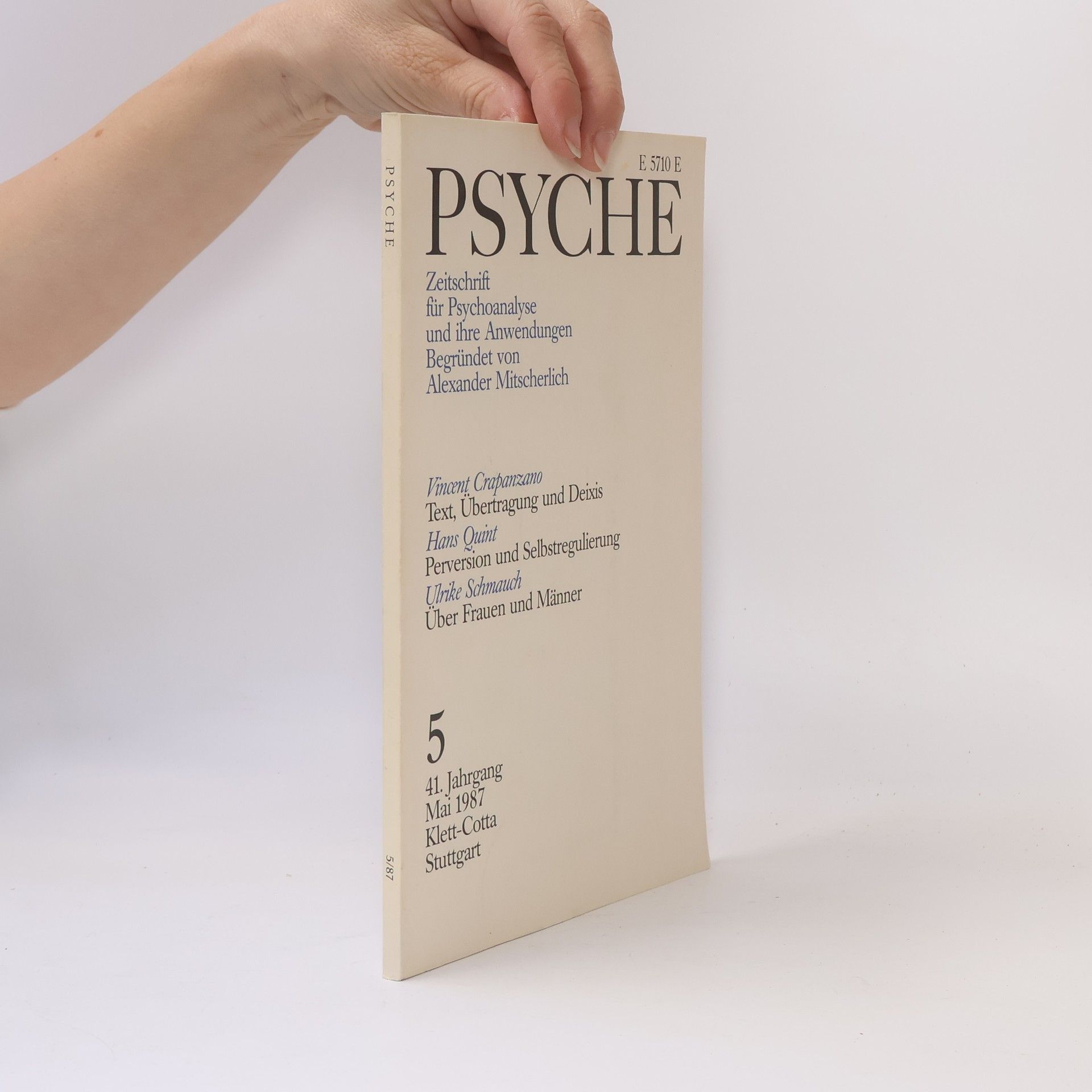 Alexander Mitscherlich Psyche