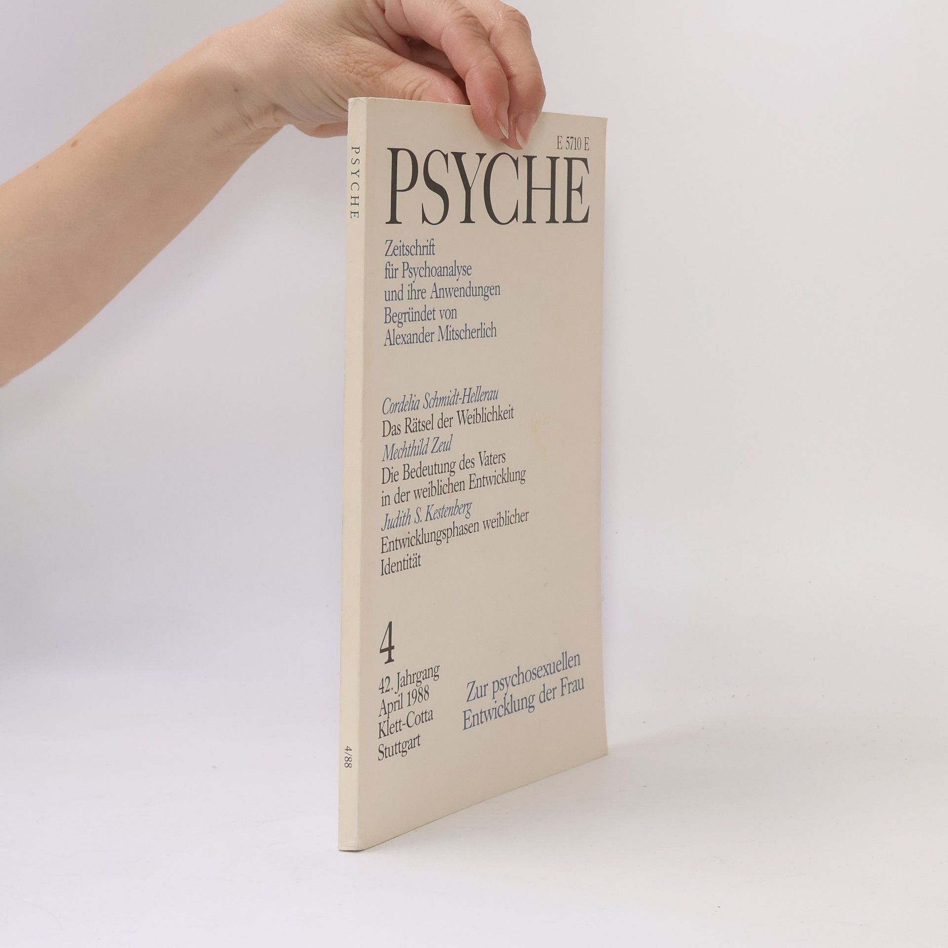 Autorenkollektiv Psyche 4/1988