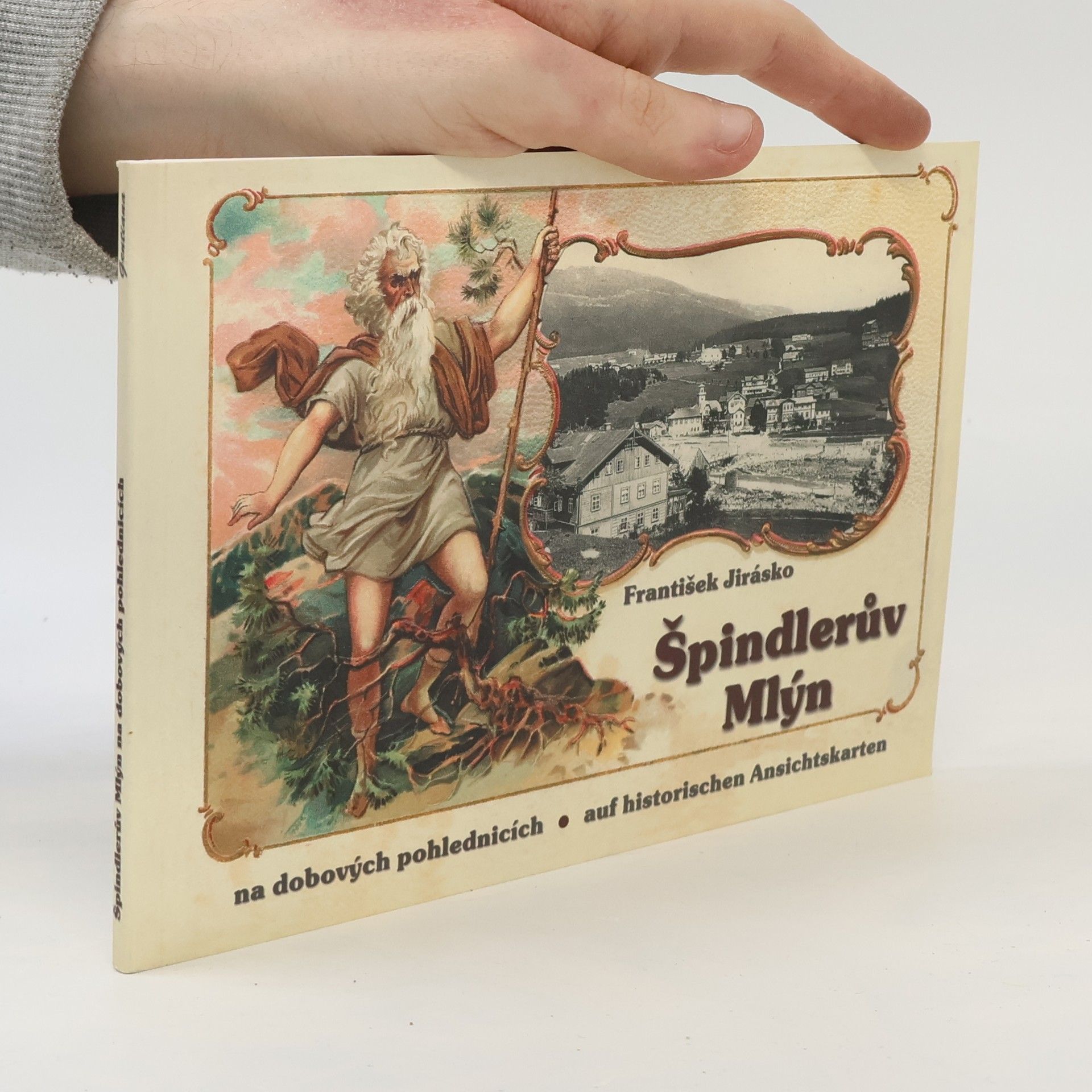 František Jirásko Špindlerův Mlýn na dobových pohlednicích