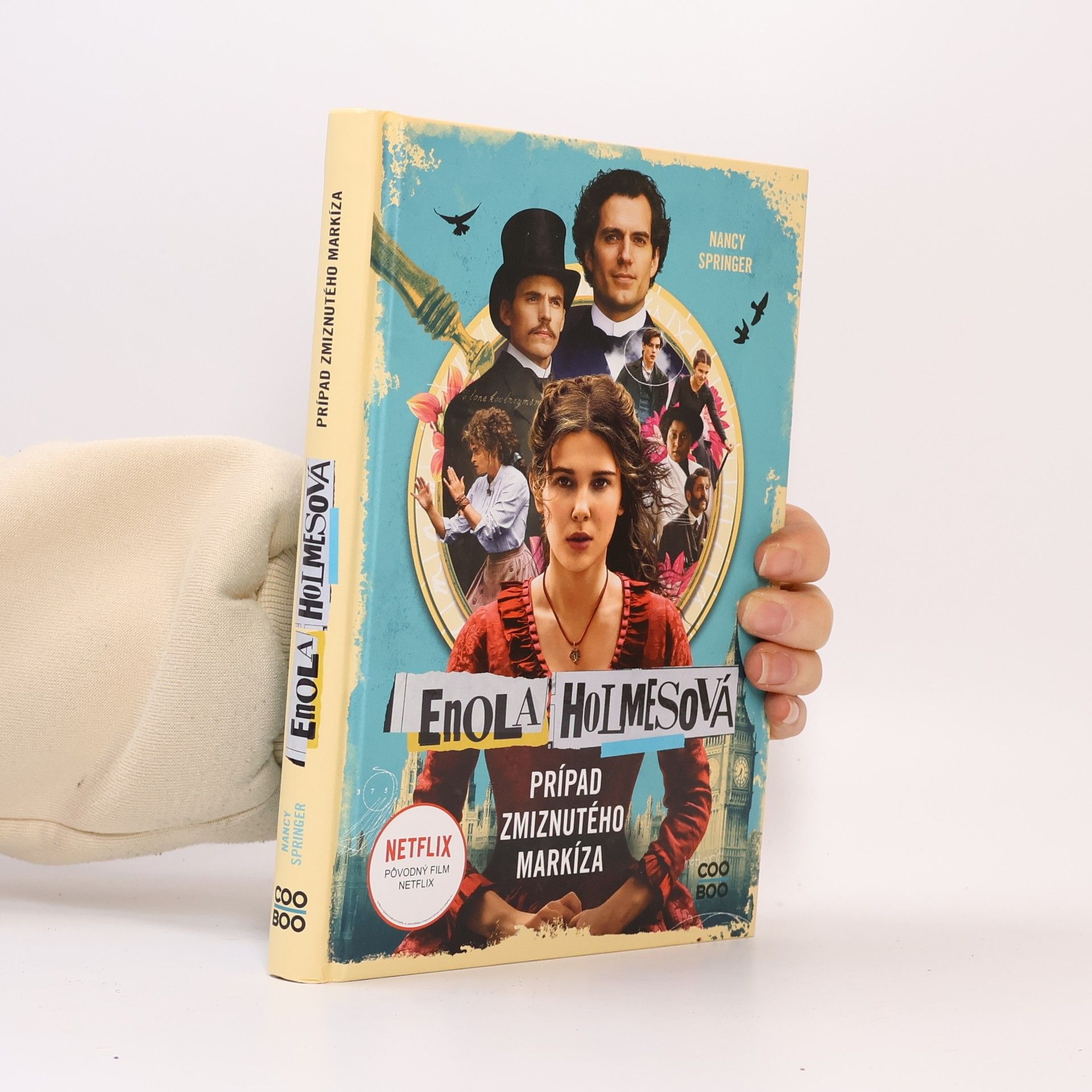 Nancy Springer Prípad zmiznutého markíza. Enola Holmesová