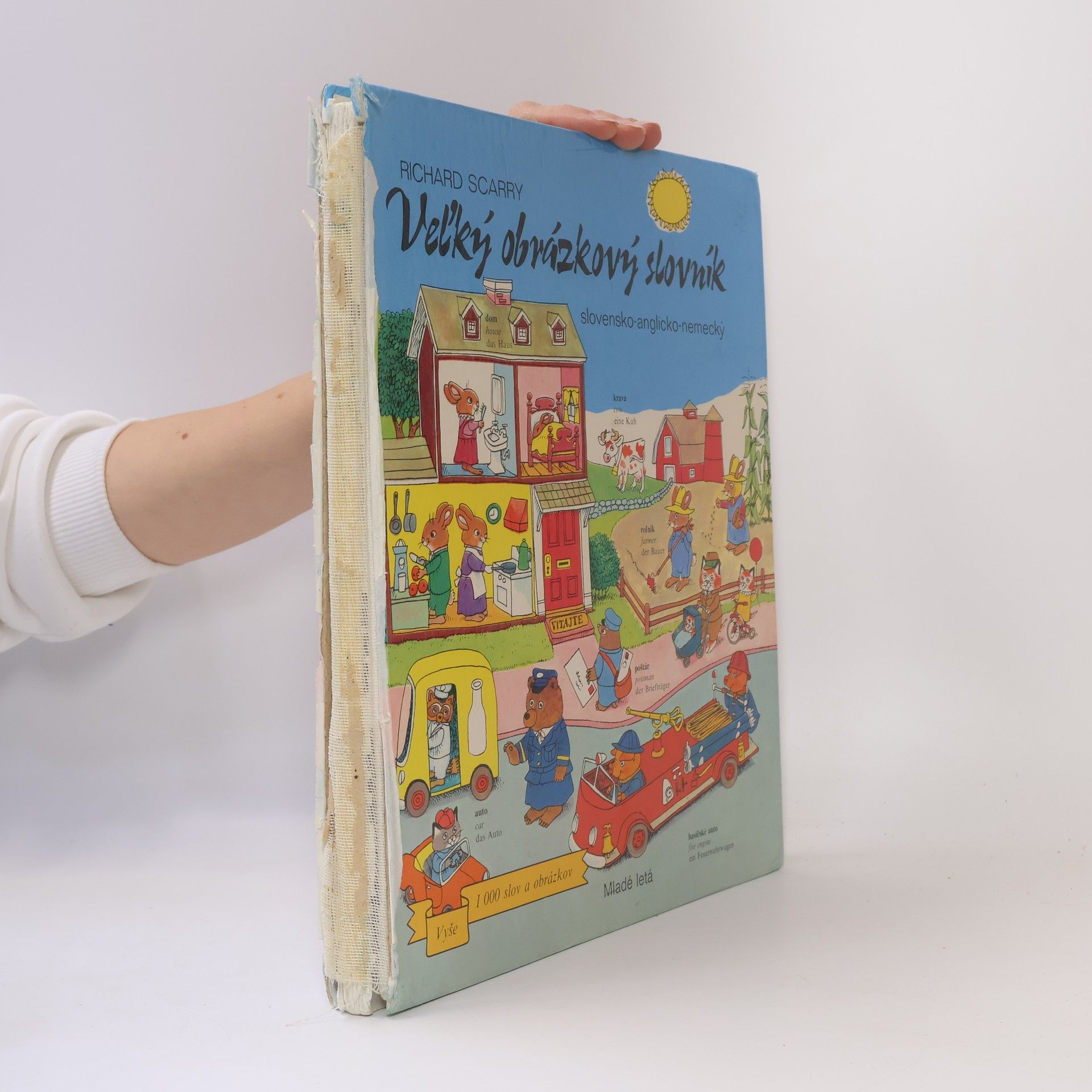 Richard Scarry Veľký obrázkový slovník. Slovensko-anglicko-nemecký