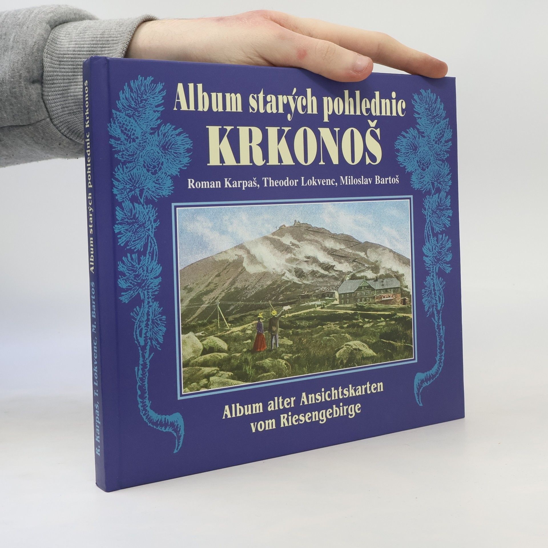 Roman Karpaš Album starých pohlednic Krkonoš