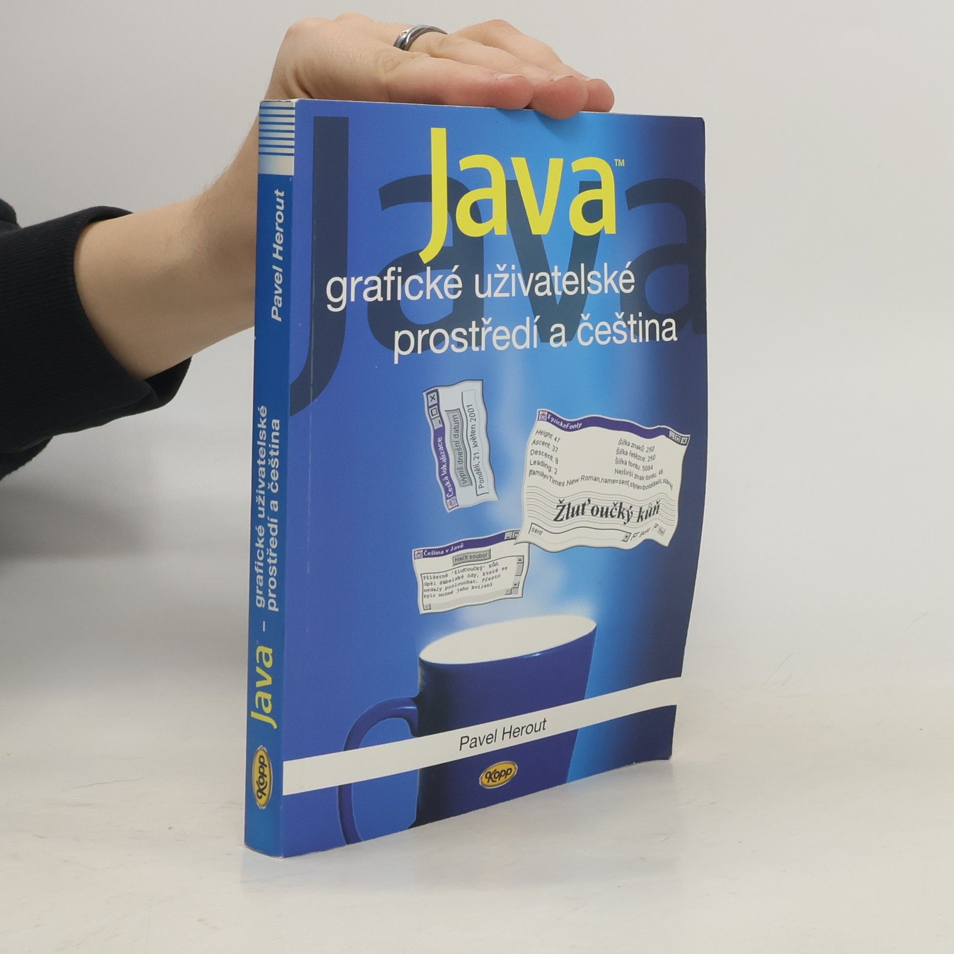 Pavel Herout Java. Grafické uživatelské prostředí a čeština