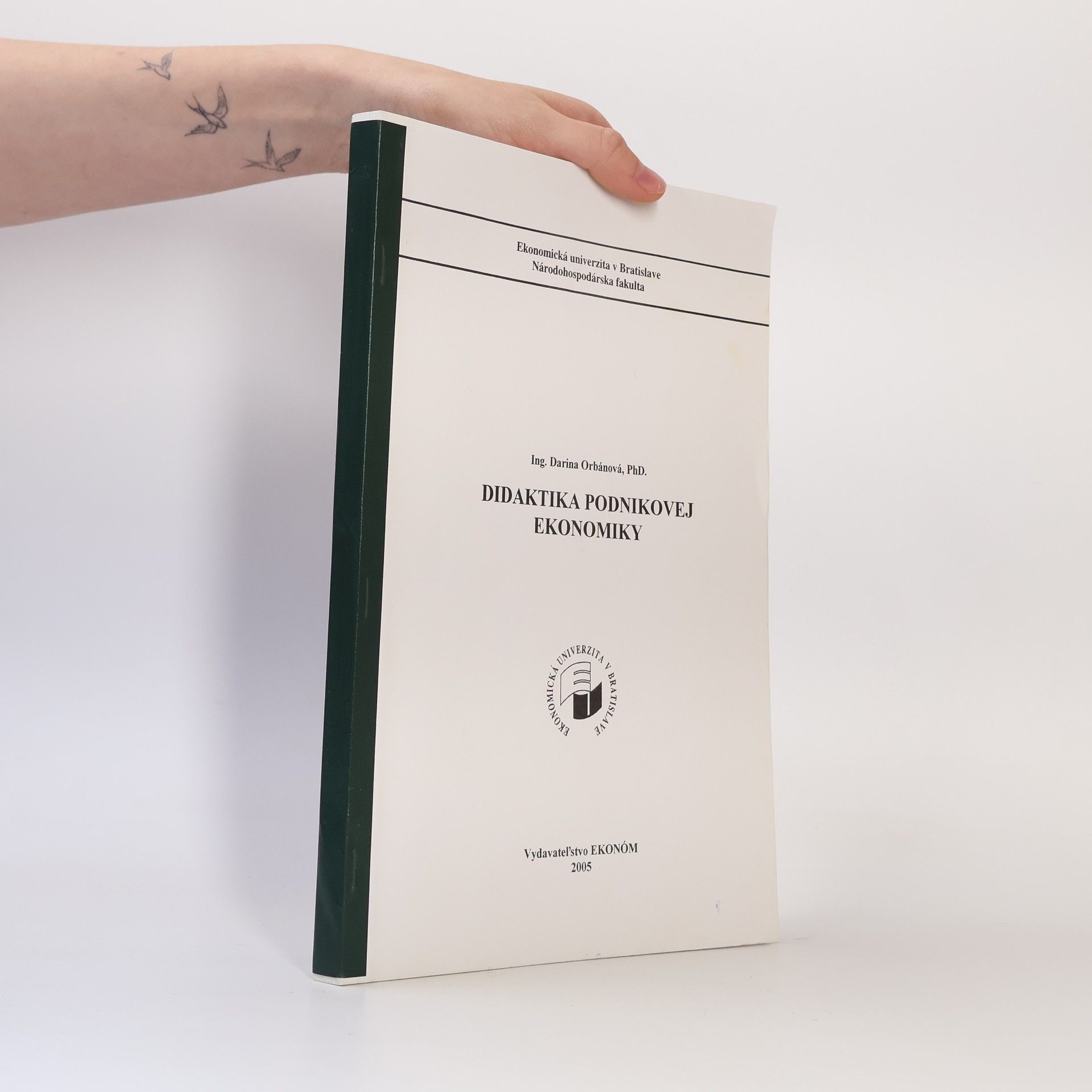 Darina Orbánová Didaktika podnikovej ekonomiky