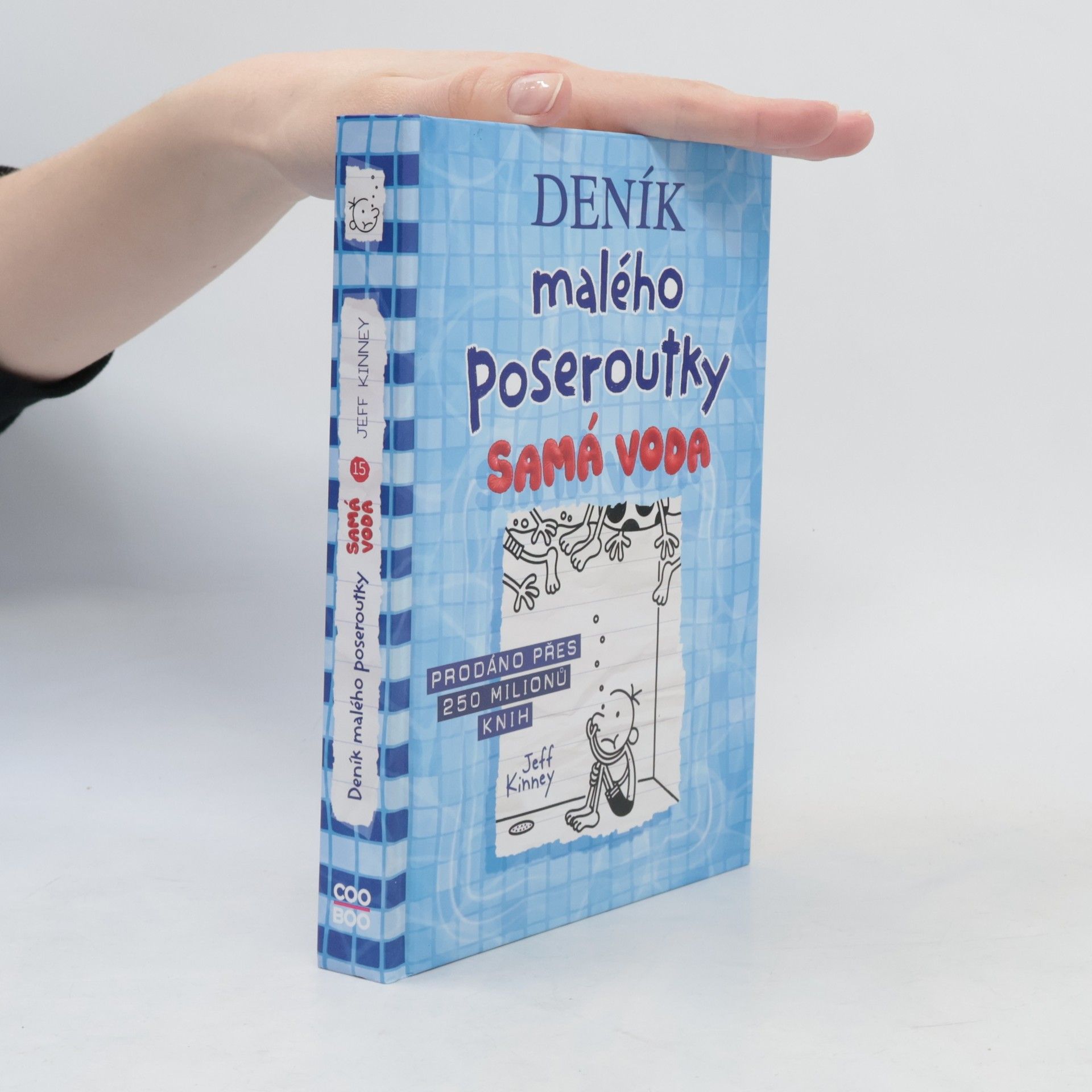 Jeff Kinney Deník malého poseroutky 15. Samá voda