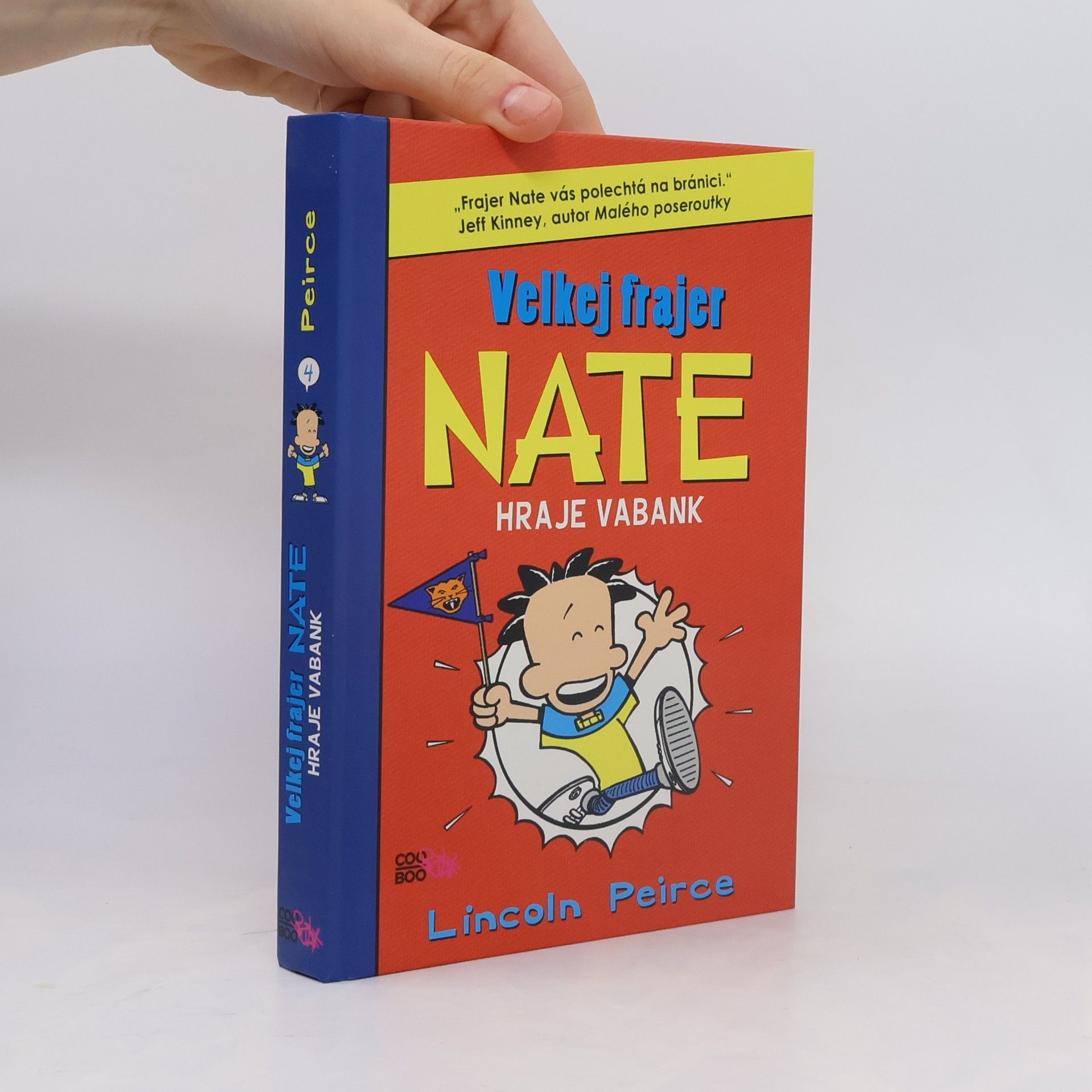 Lincoln Peirce Velkej frajer Nate hraje vabank