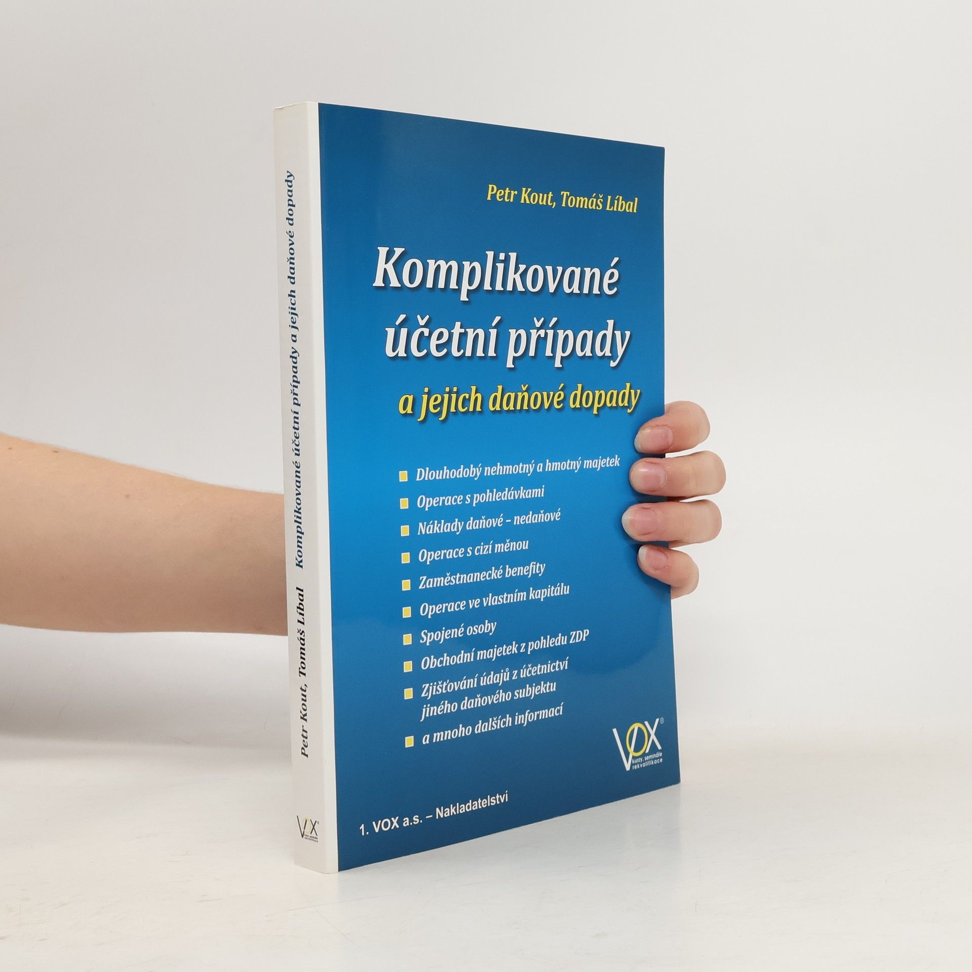 Petr Kout Komplikované účetní případy a jejich daňové dopady