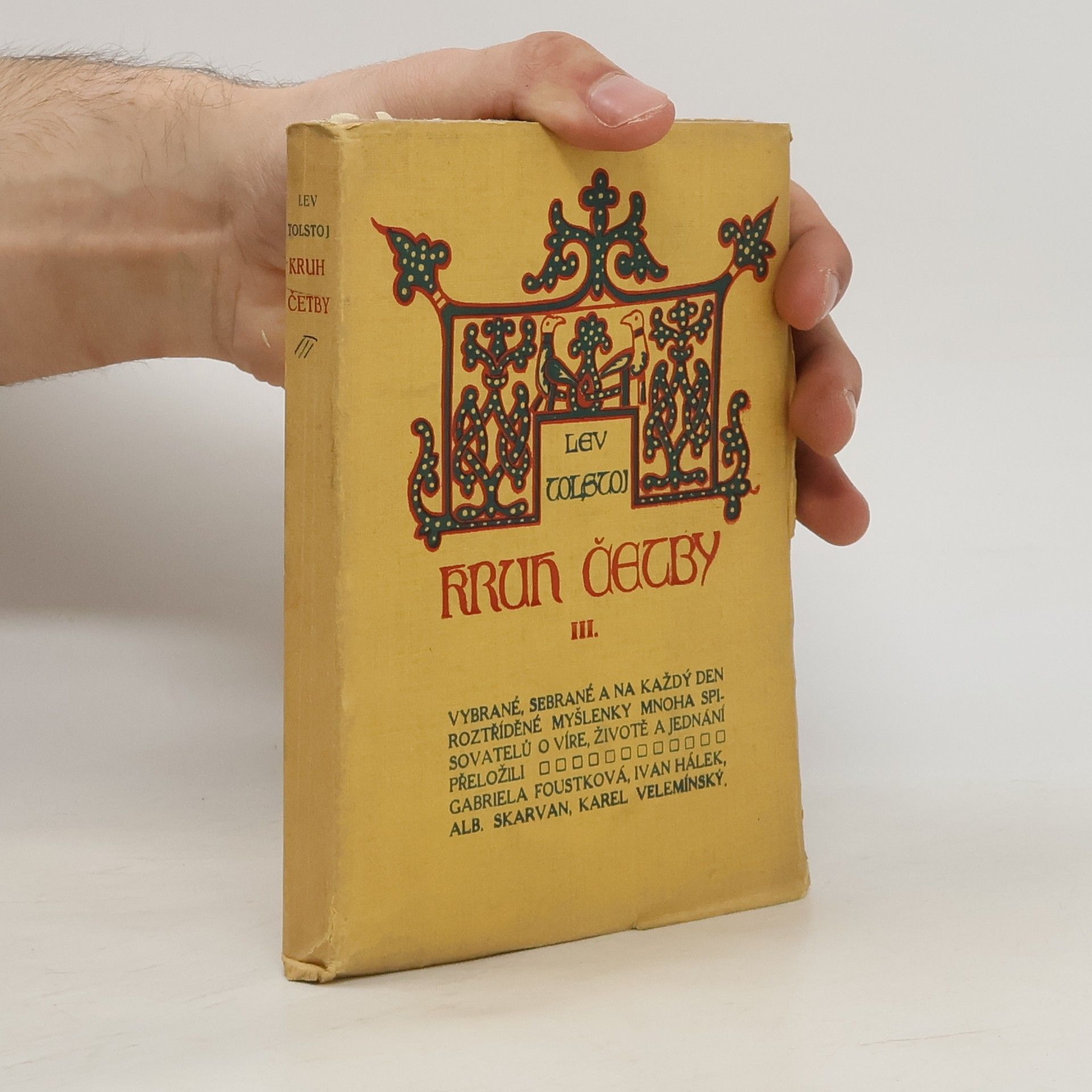 Lev Nikolajevič Tolstoj Kruh četby III.