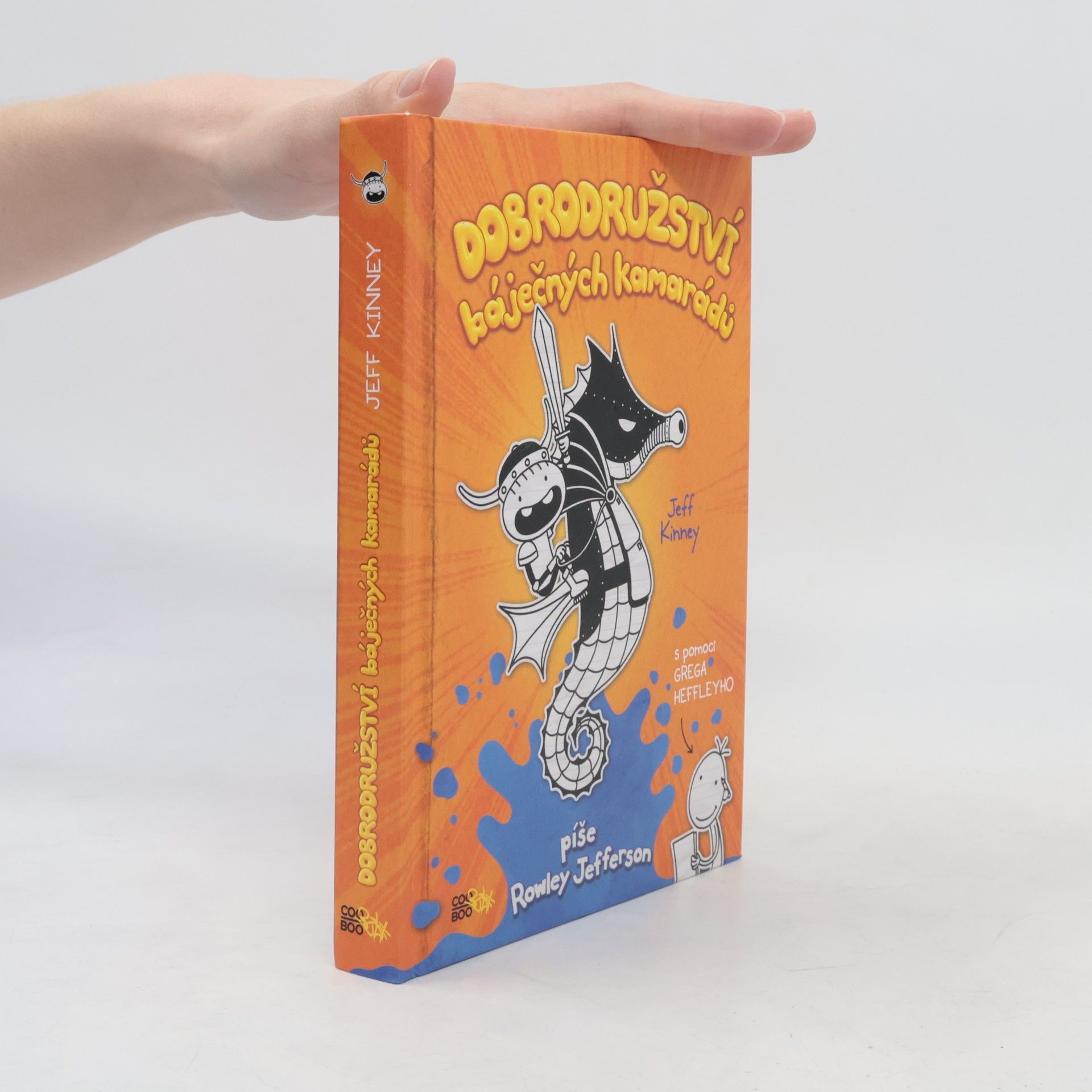 Jeff Kinney Dobrodružství báječných kamarádů. Píše Rowley Jefferson