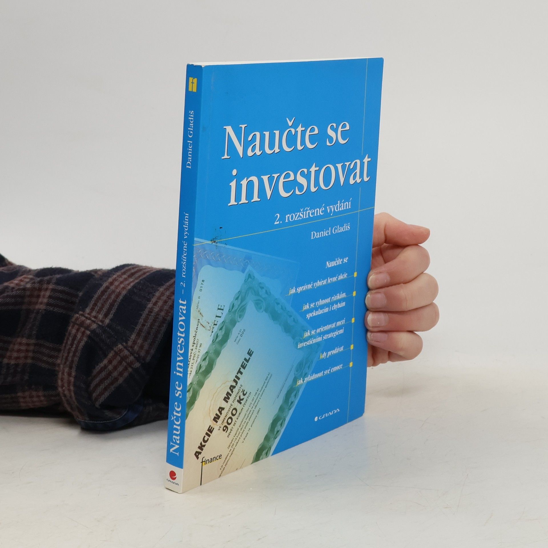 Daniel Gladiš Naučte se investovat, 2., rozšířené vydání