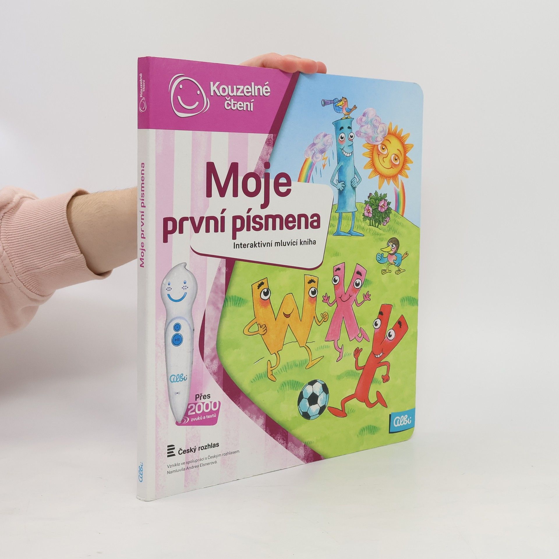 Jan Vodňanský Moje první písmena. Interaktivní mluvící kniha