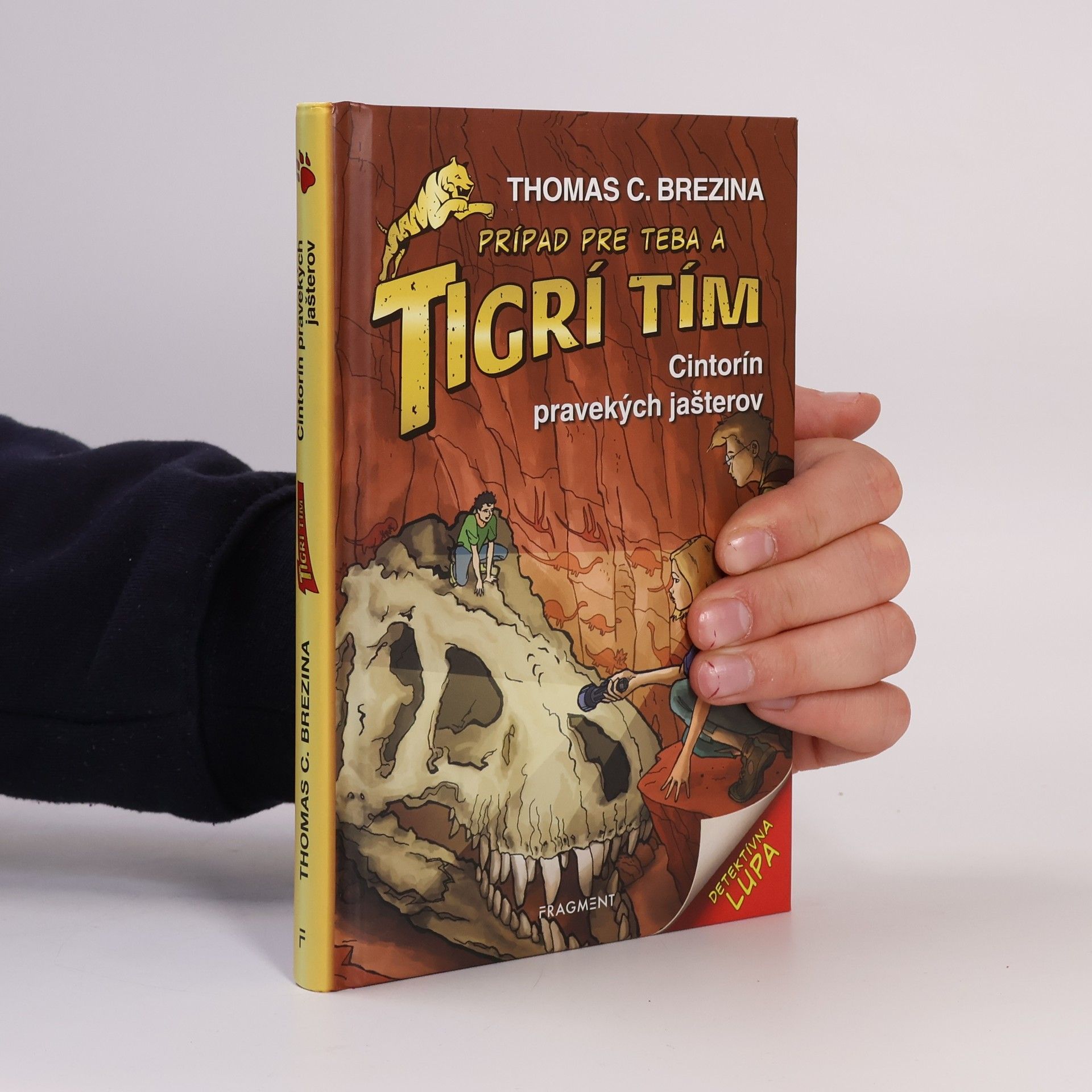 Thomas Brezina Prípad pre teba a Tygrí tým. Cintorín pravekých jaštěrov