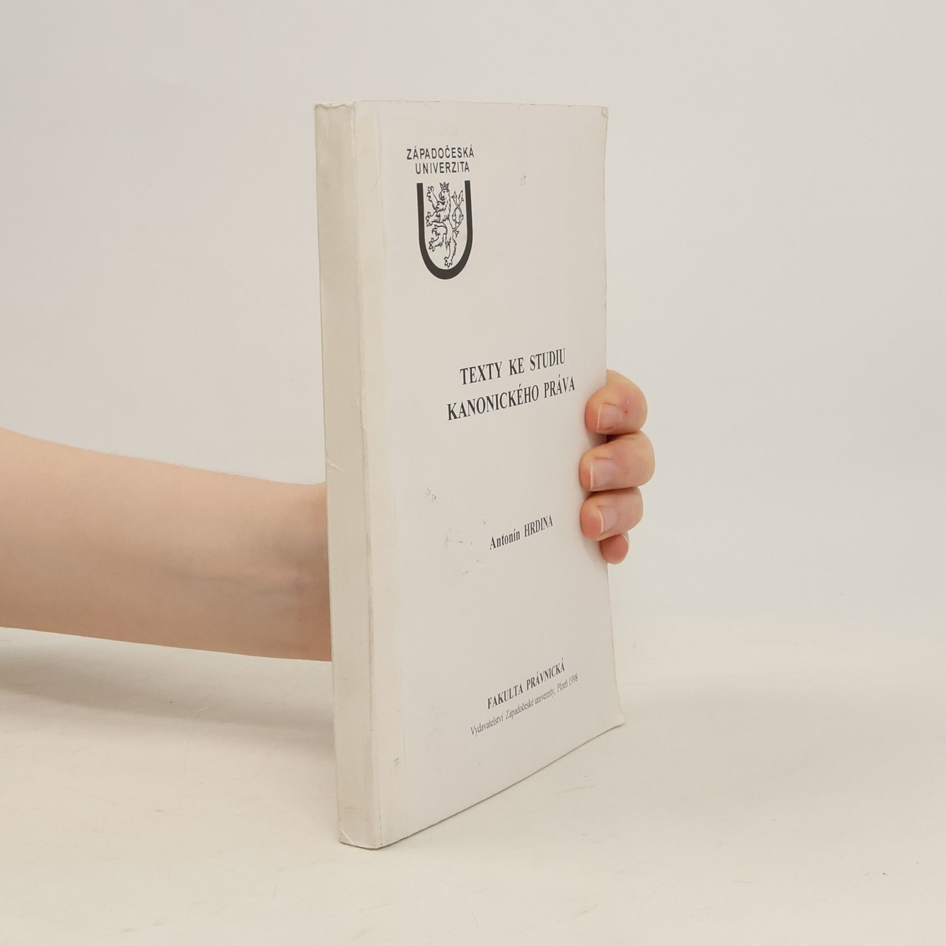 Ignác Antonín Hrdina Texty ke studiu kanonického práva