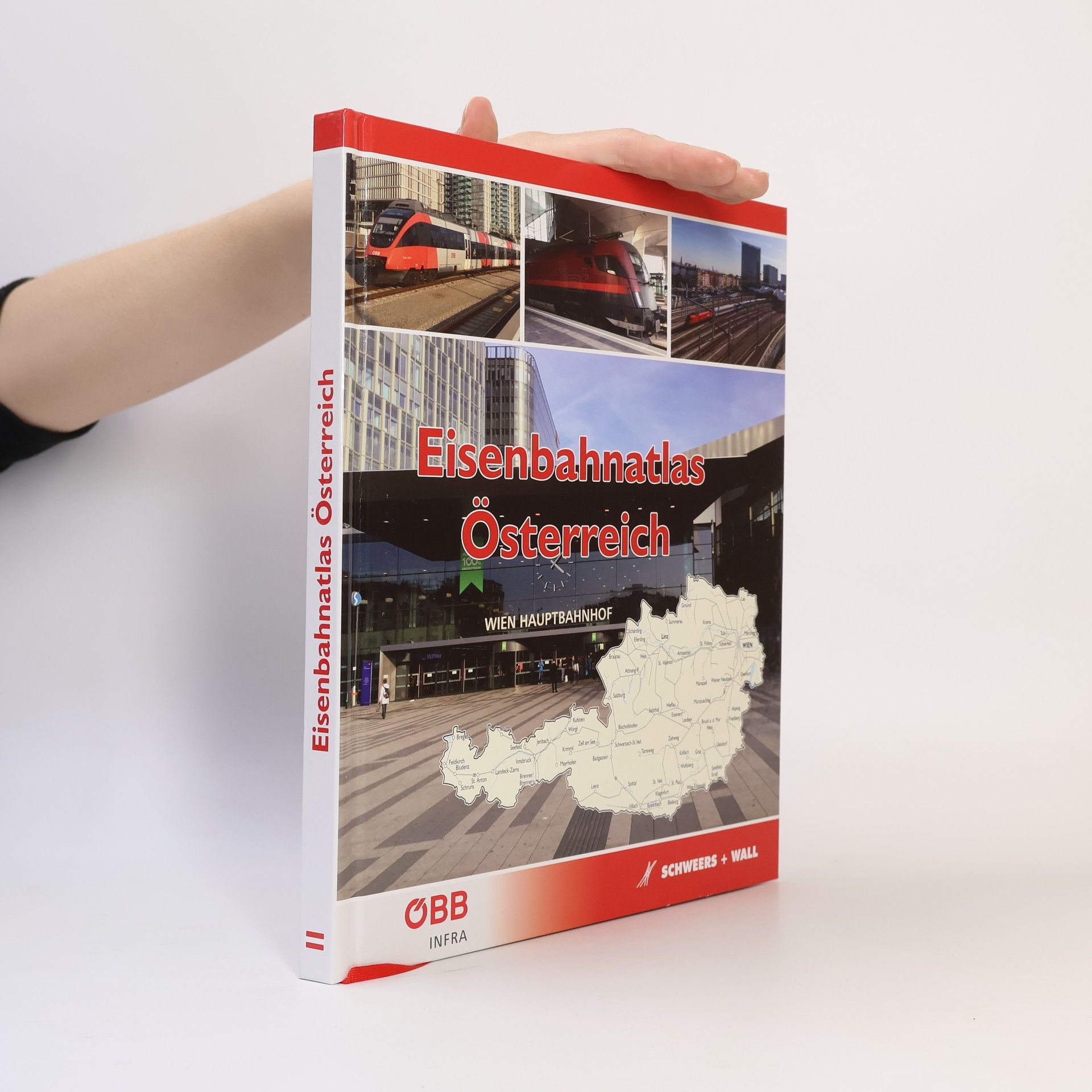 Kolektív autorov Eisenbahnatlas Österreich