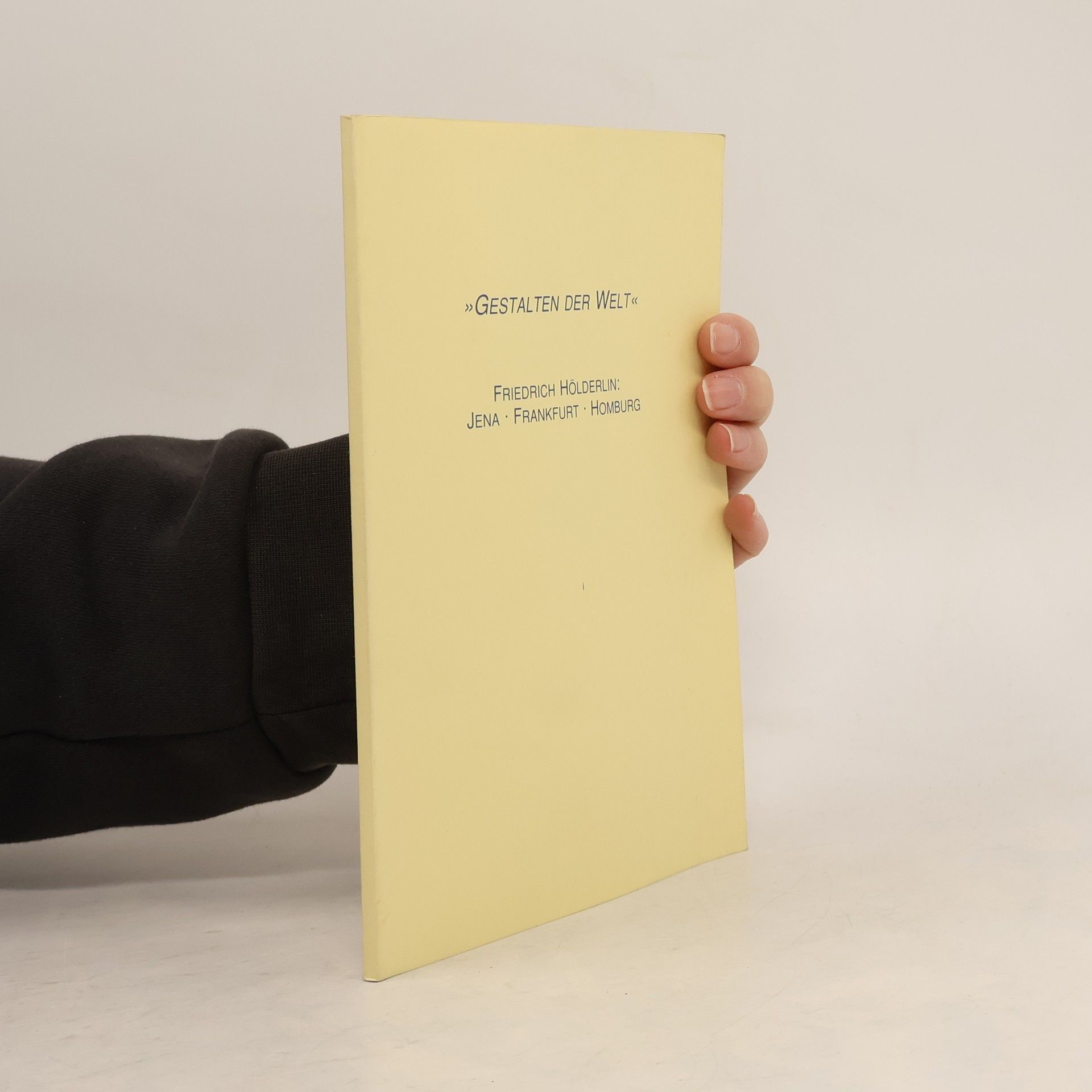 Kolektív autorov Gestalten der Welt. Friedrich Hölderlin