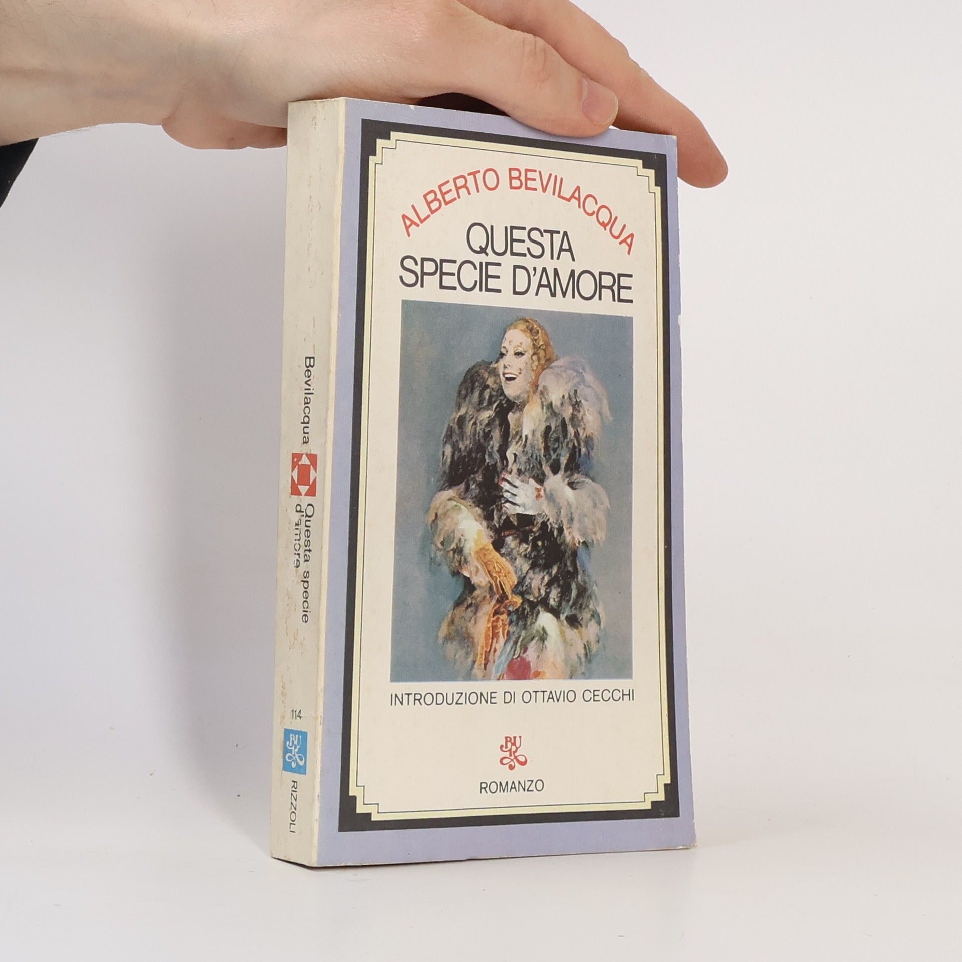 Alberto Bevilacqua Questa specie d'amore