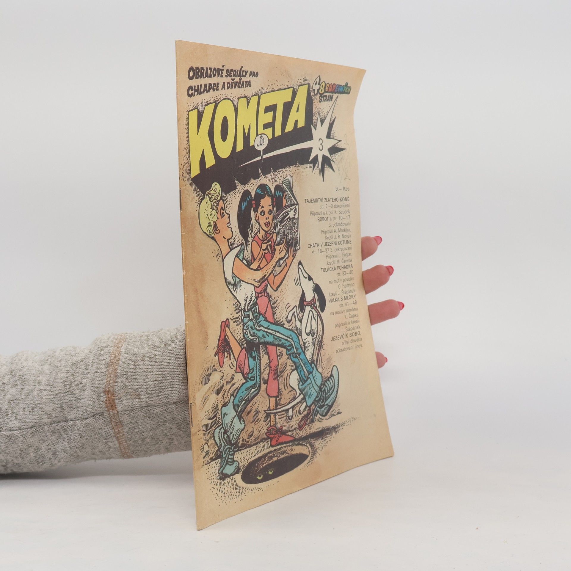 Karel Saudek Kometa 3/1989