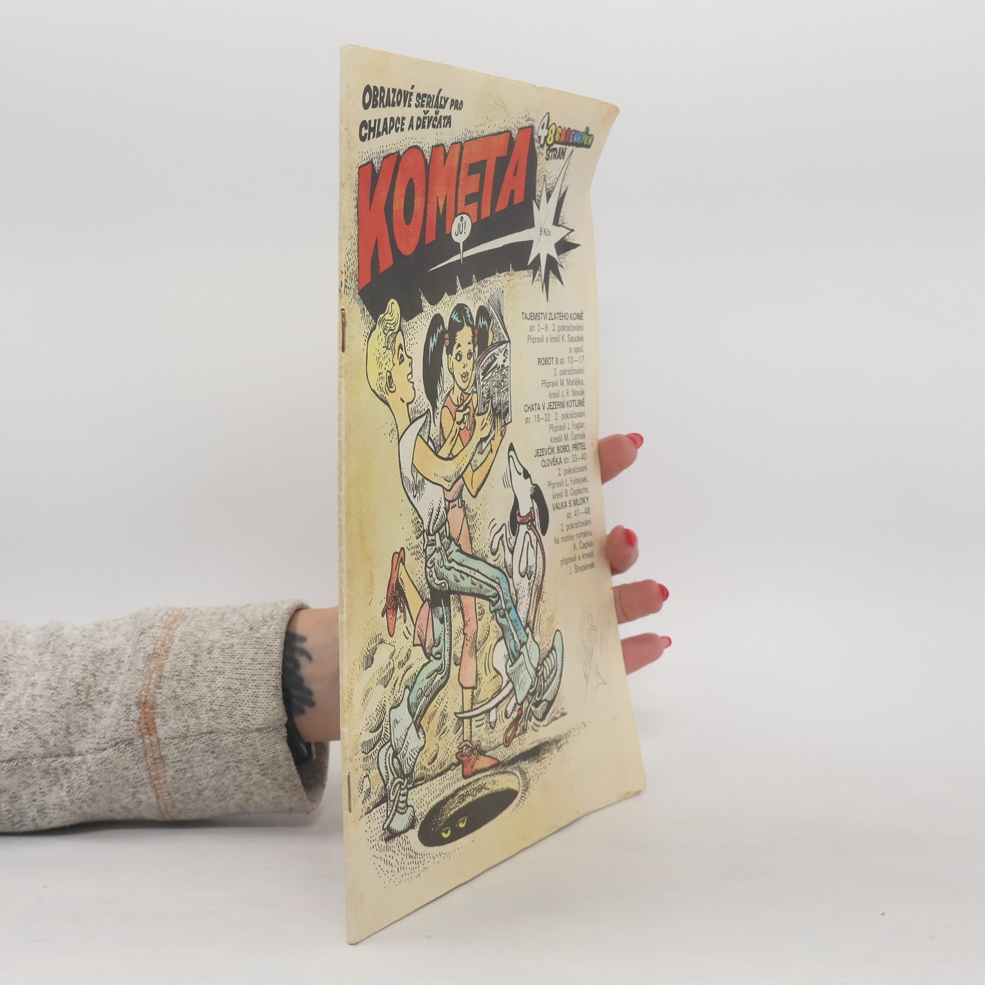 Collectif d'auteurs Časopis Kometa, obrázkové seriály pro chlapce a děvčata č.2