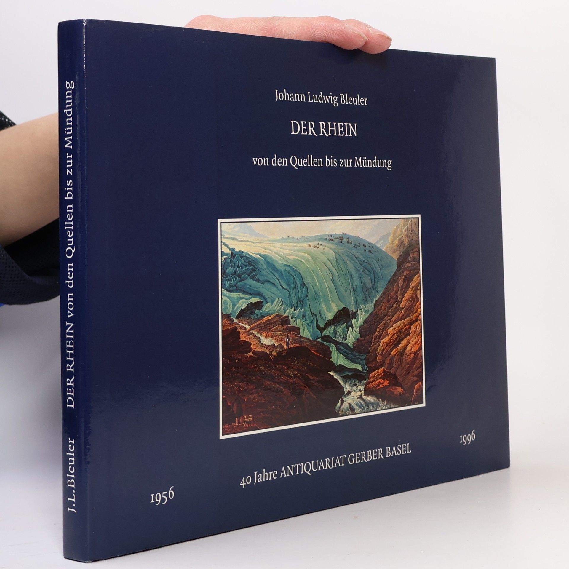 Johann Ludwig Bleuler Der Rhein von den Quellen bis zur Mündung