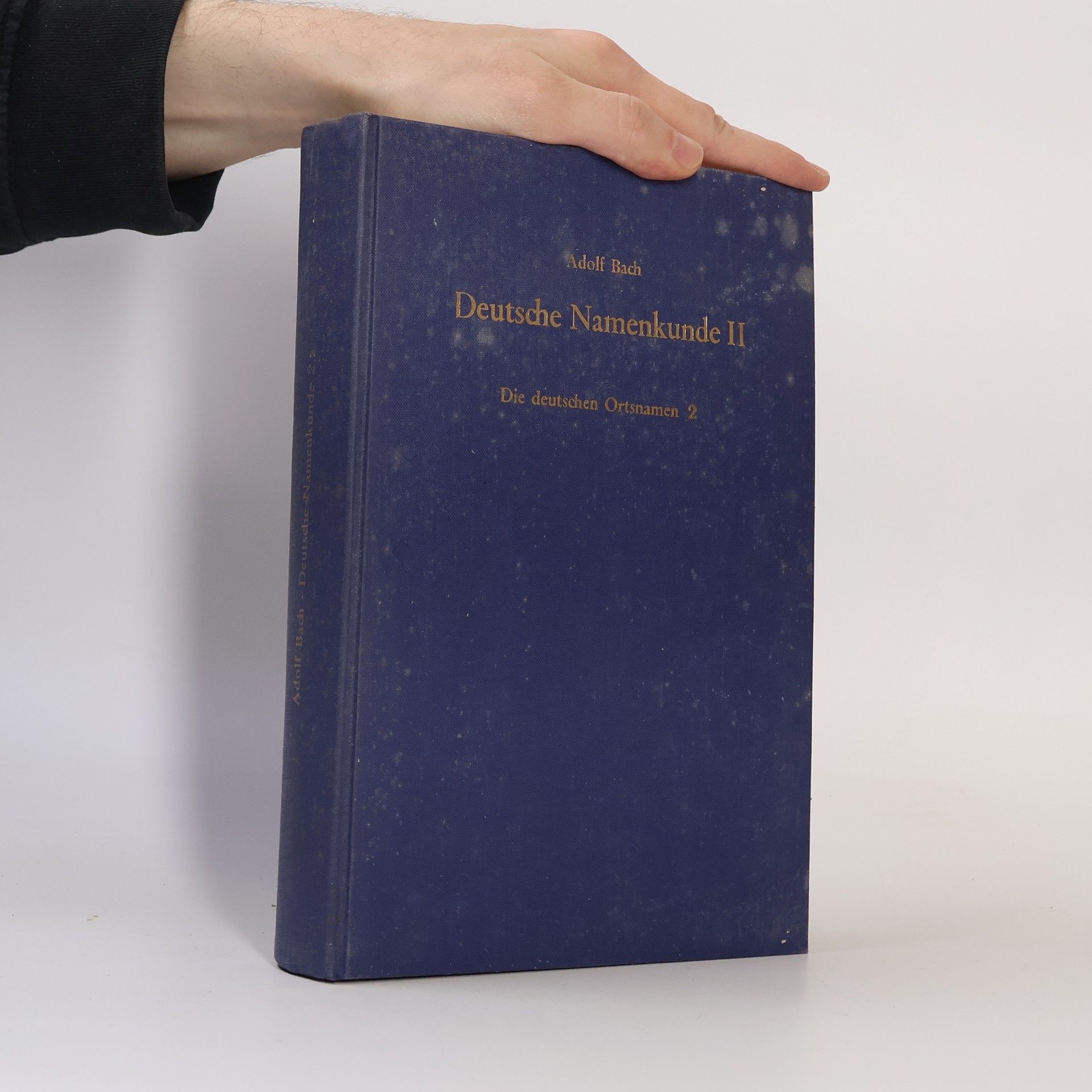 Adolf Bach Die deutschen Ortsnamen 2