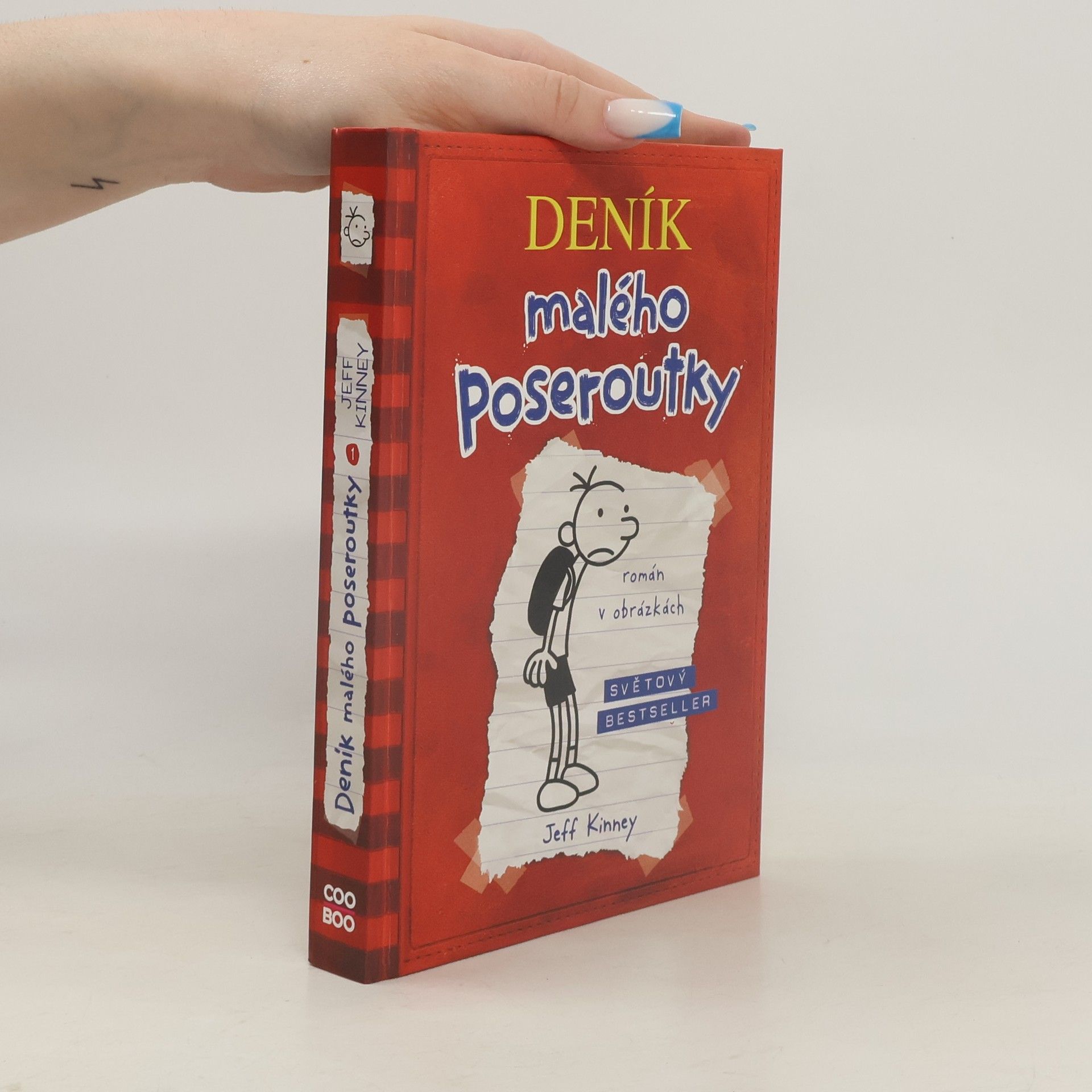 Jeff Kinney Deník malého poseroutky 1